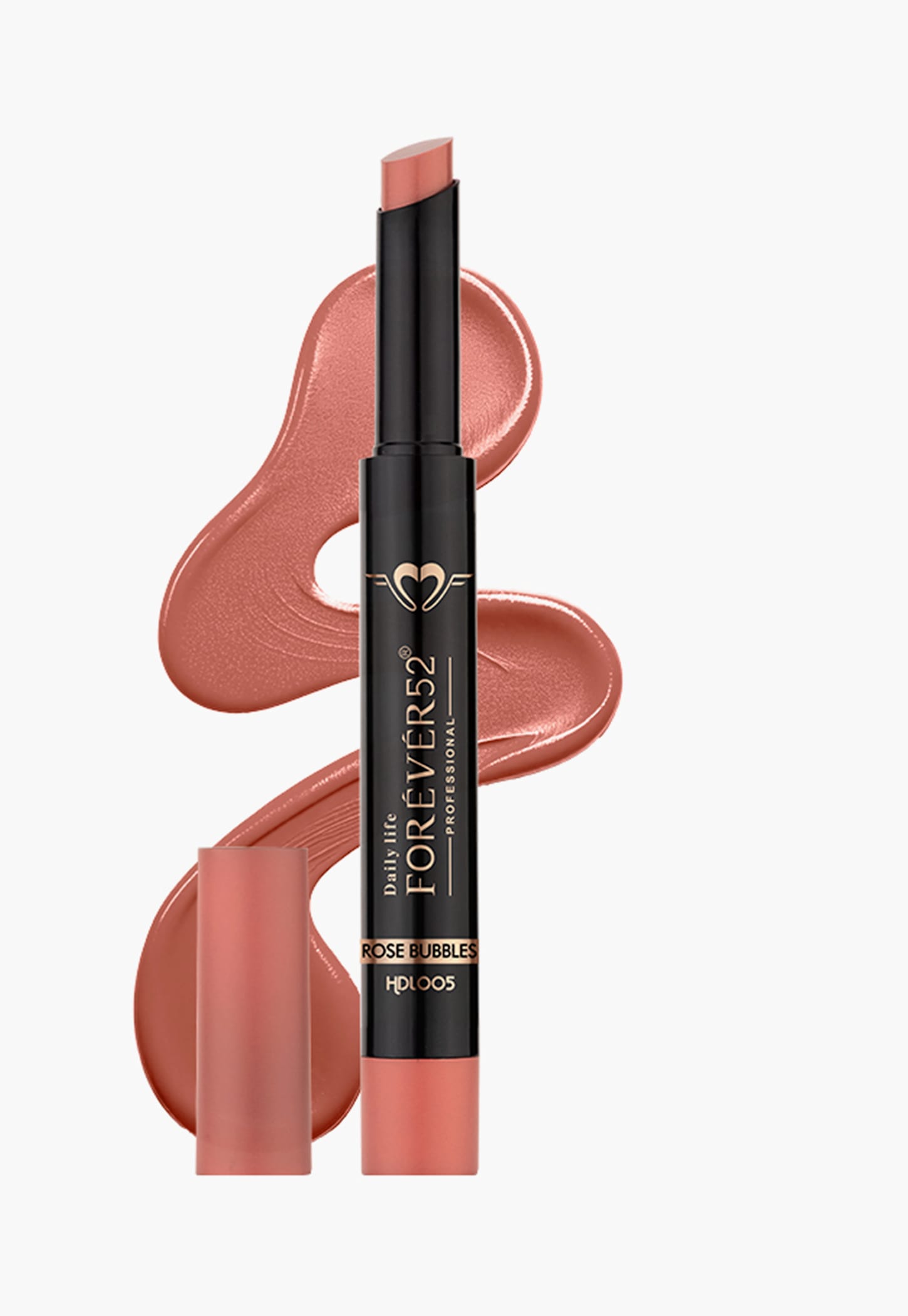 DAILY LIFE FOREVER52 Hydra Lips Semi Matte Lipstick - Rose Bubbles 05 - 2g-picture-50