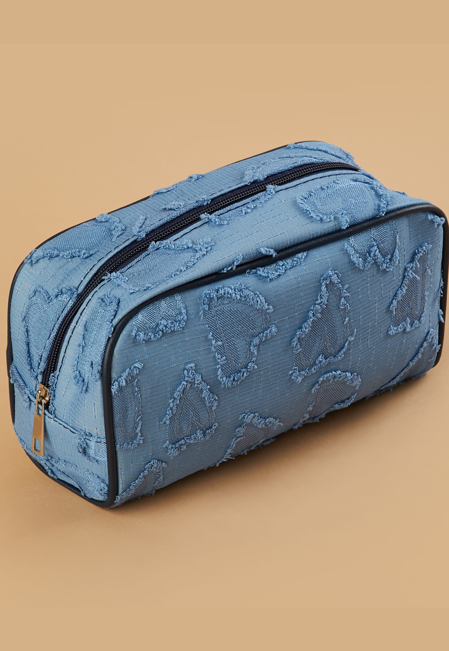 GINGER Textured Vanity Pouch