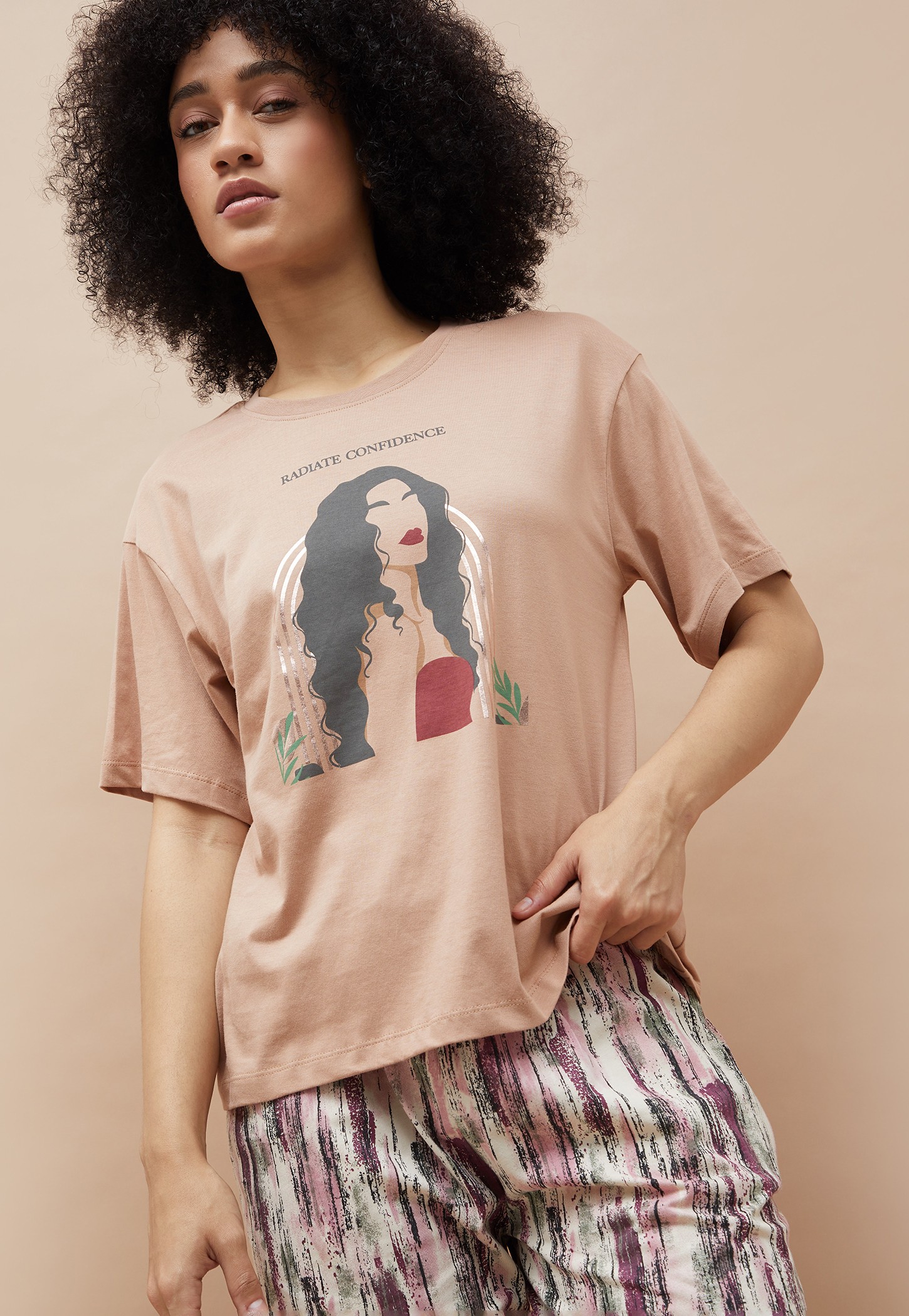 GINGER Printed Lounge T-shirt-picture-42