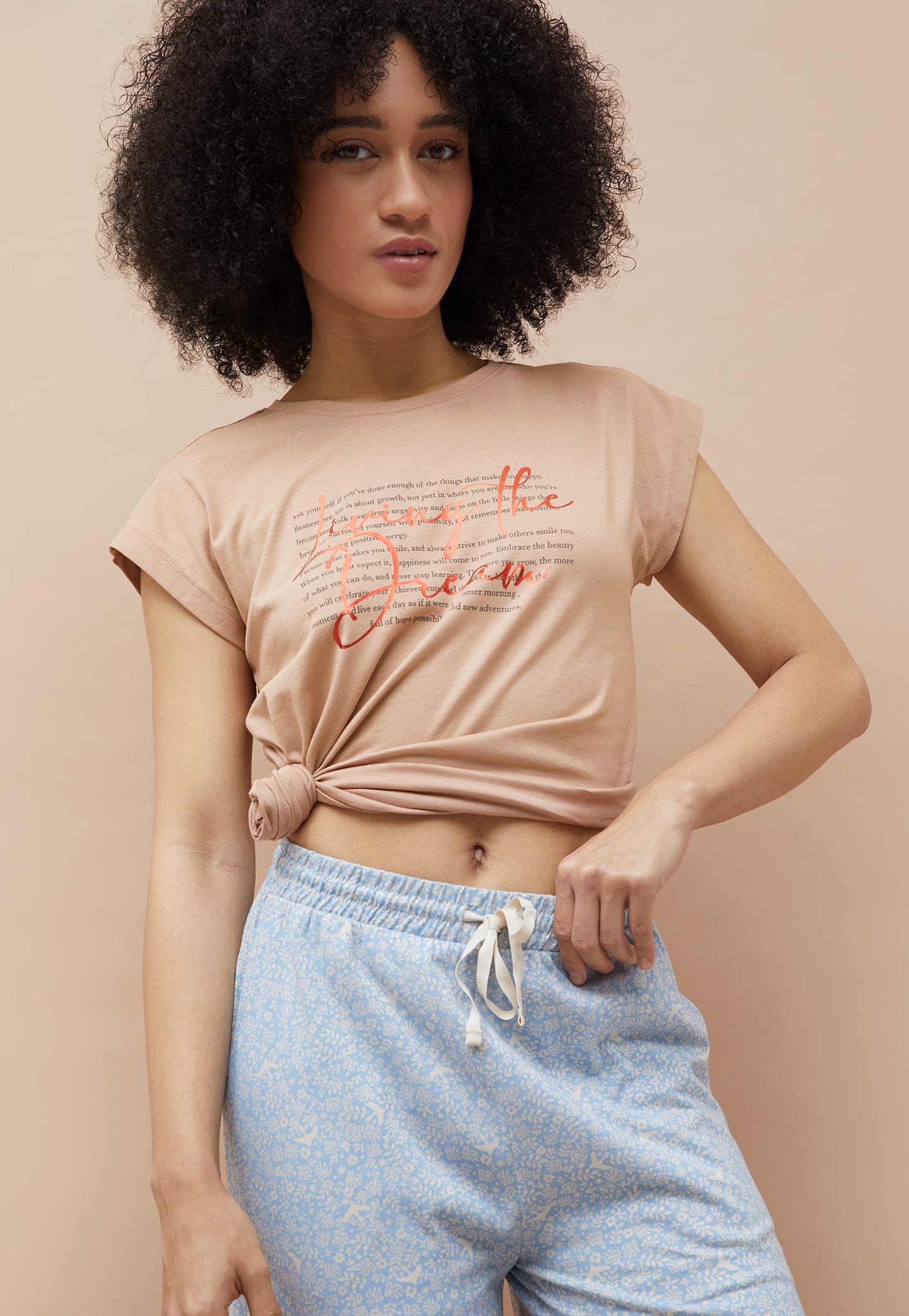 GINGER Graphic Print Lounge T-shirt-picture-27
