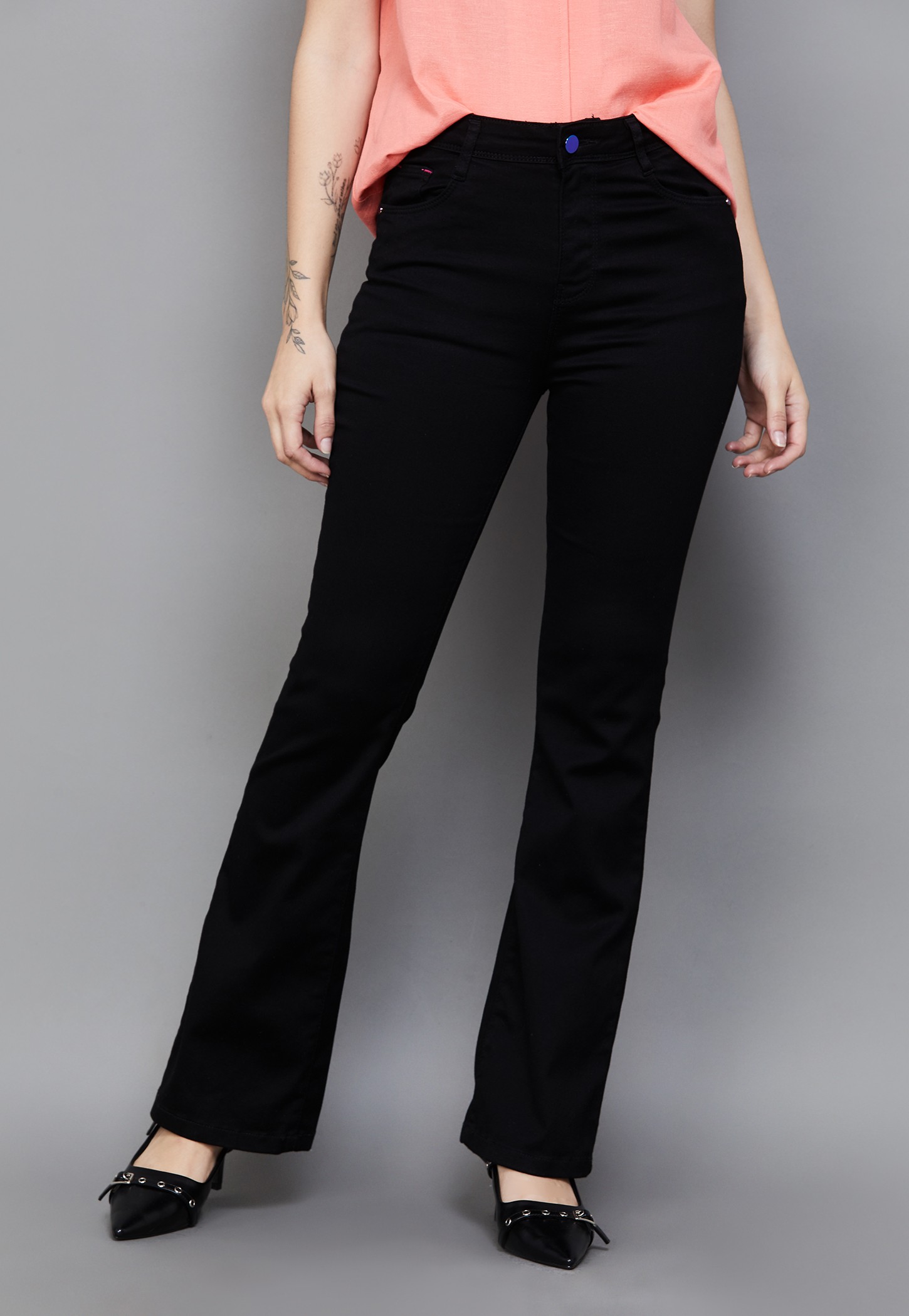 KRAUS Darkwashed Flared Jeans-picture-24