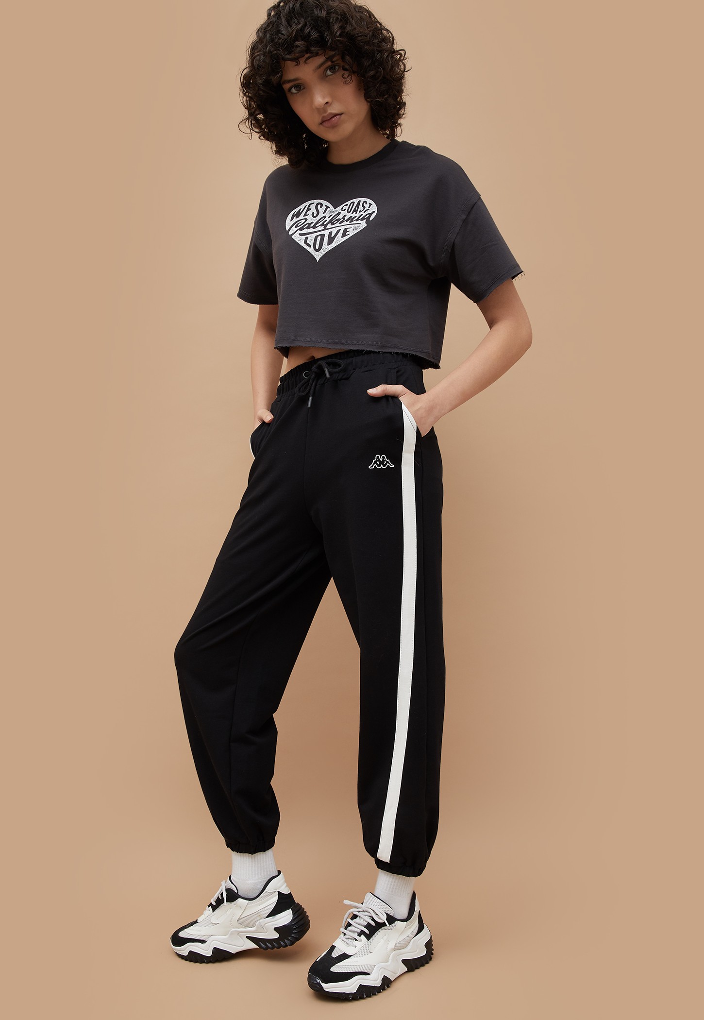 KAPPA Side Striped Joggers-picture-22