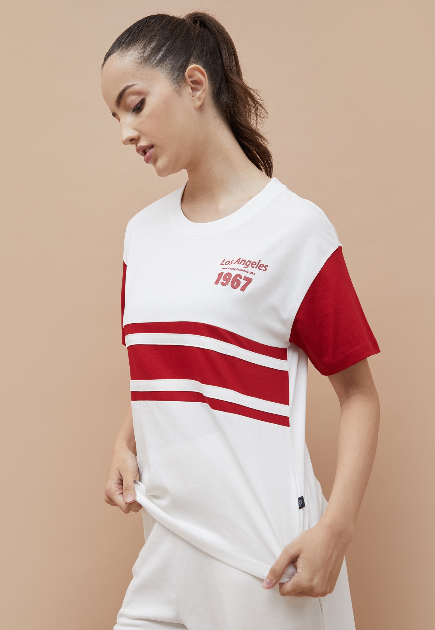 KAPPA Striped Sports T-shirt