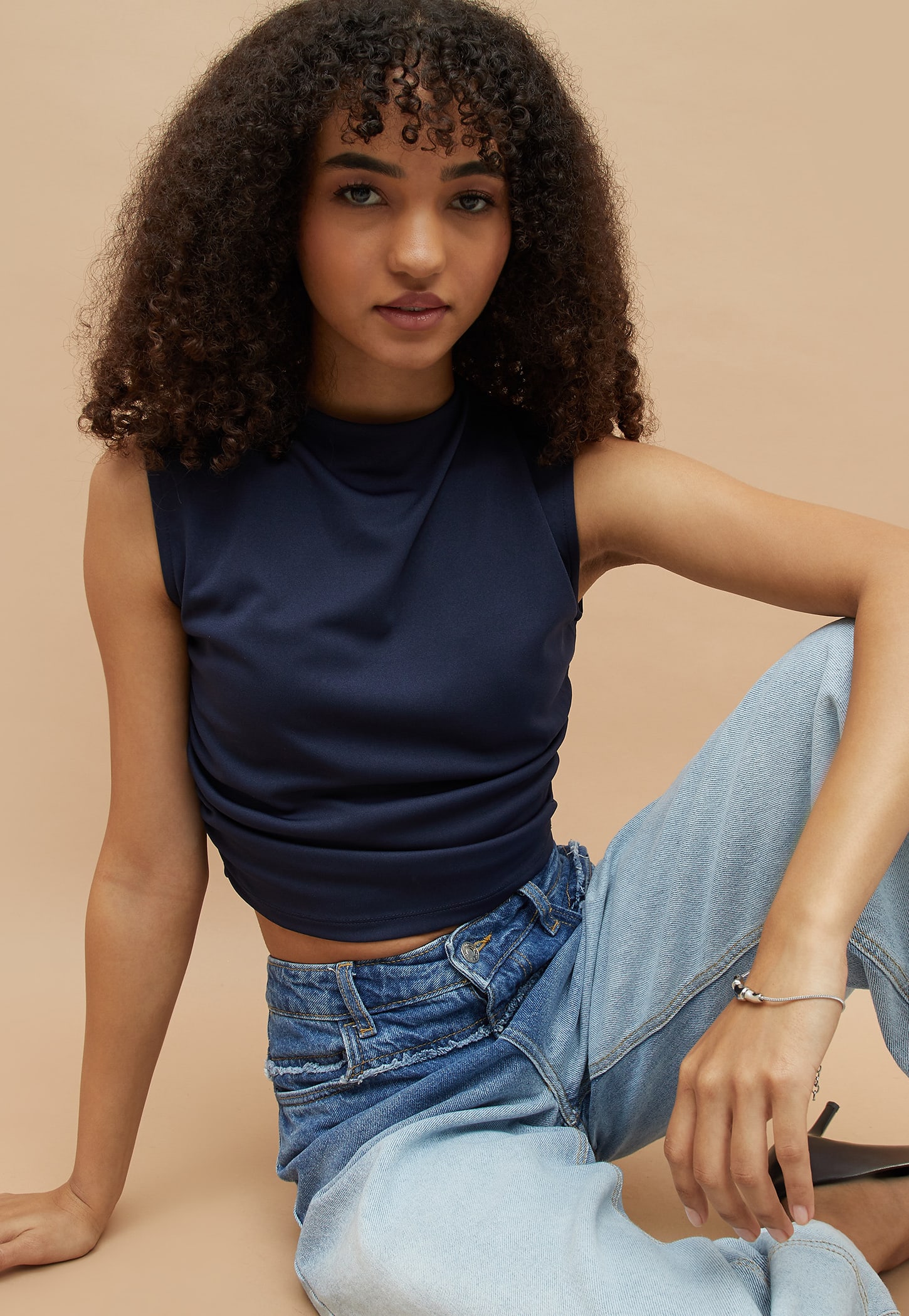 GINGER Ruched Crop Top-picture-19