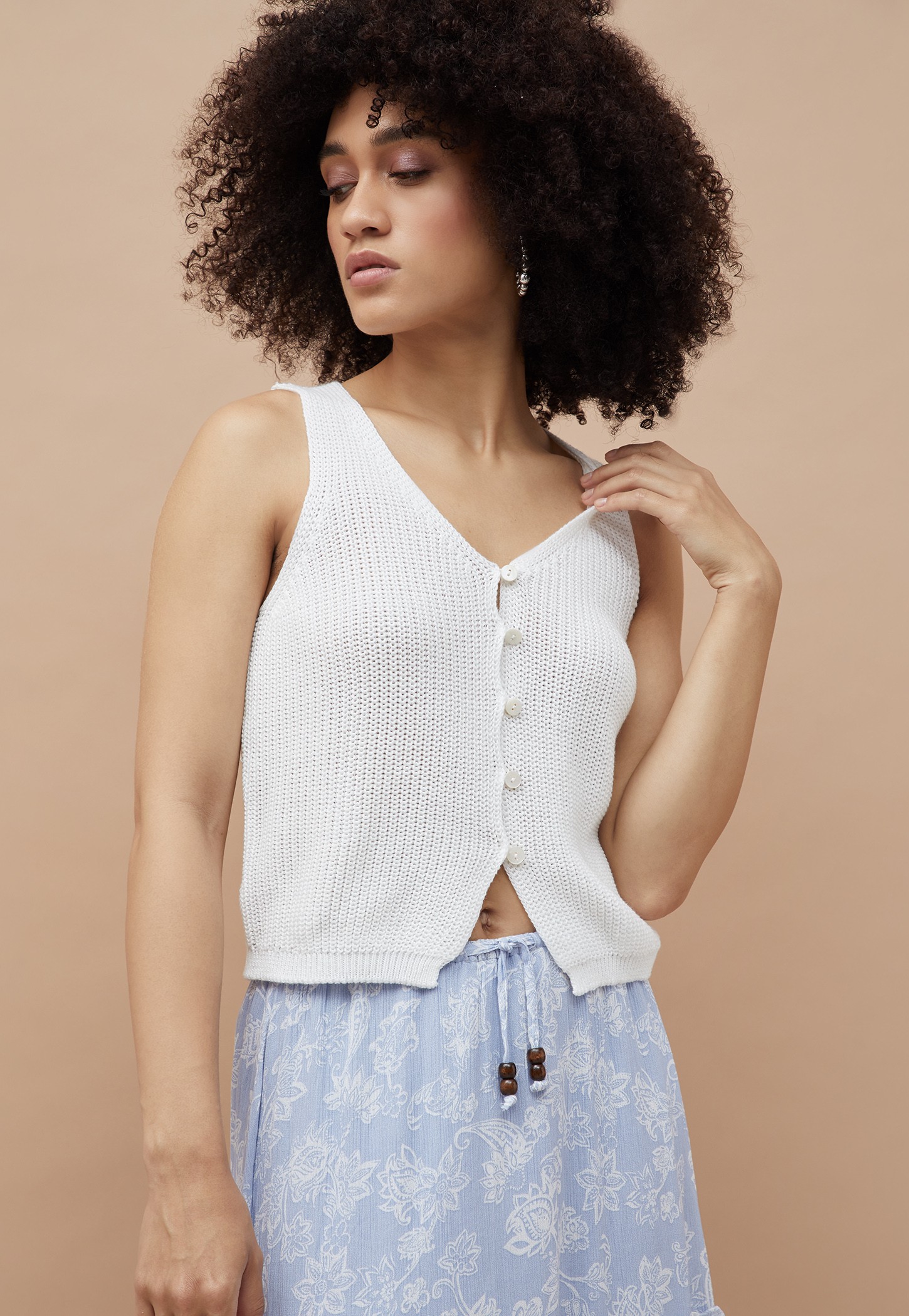 GINGER Knit Vest Top-picture-18