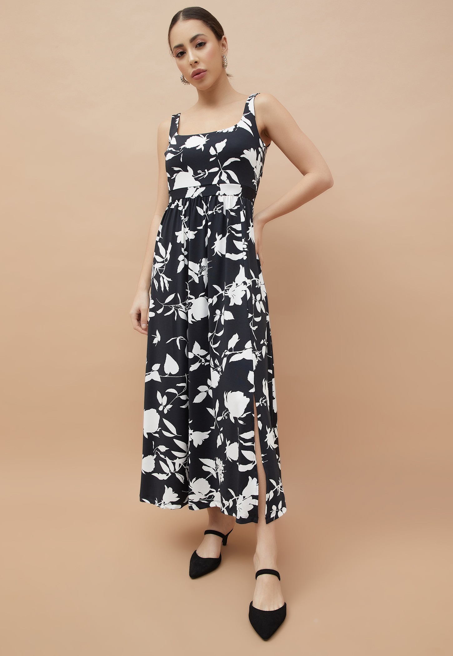 CODE Floral Print Maxi Dress-picture-17