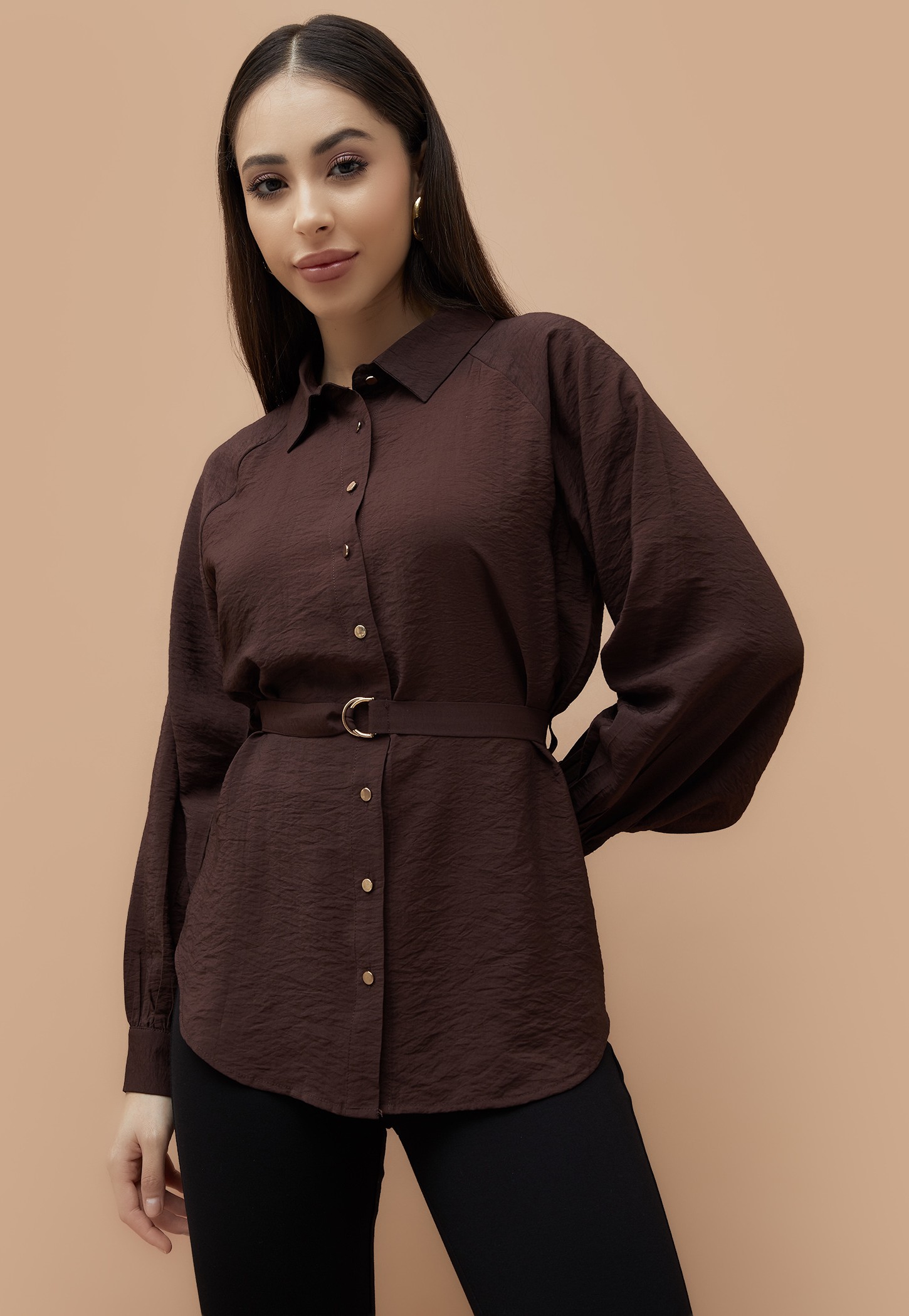 CODE Textured Shirt-image-5