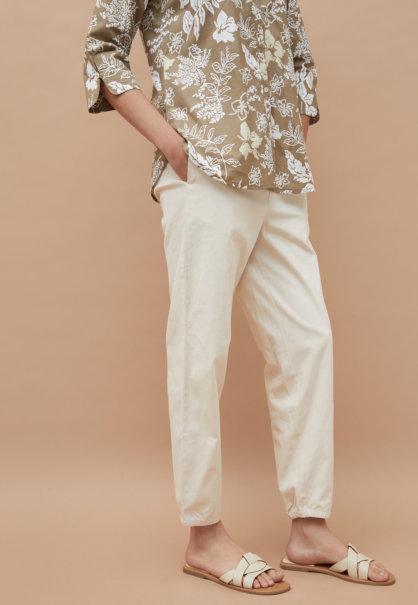 COLOUR ME Solid Joggers-image-26