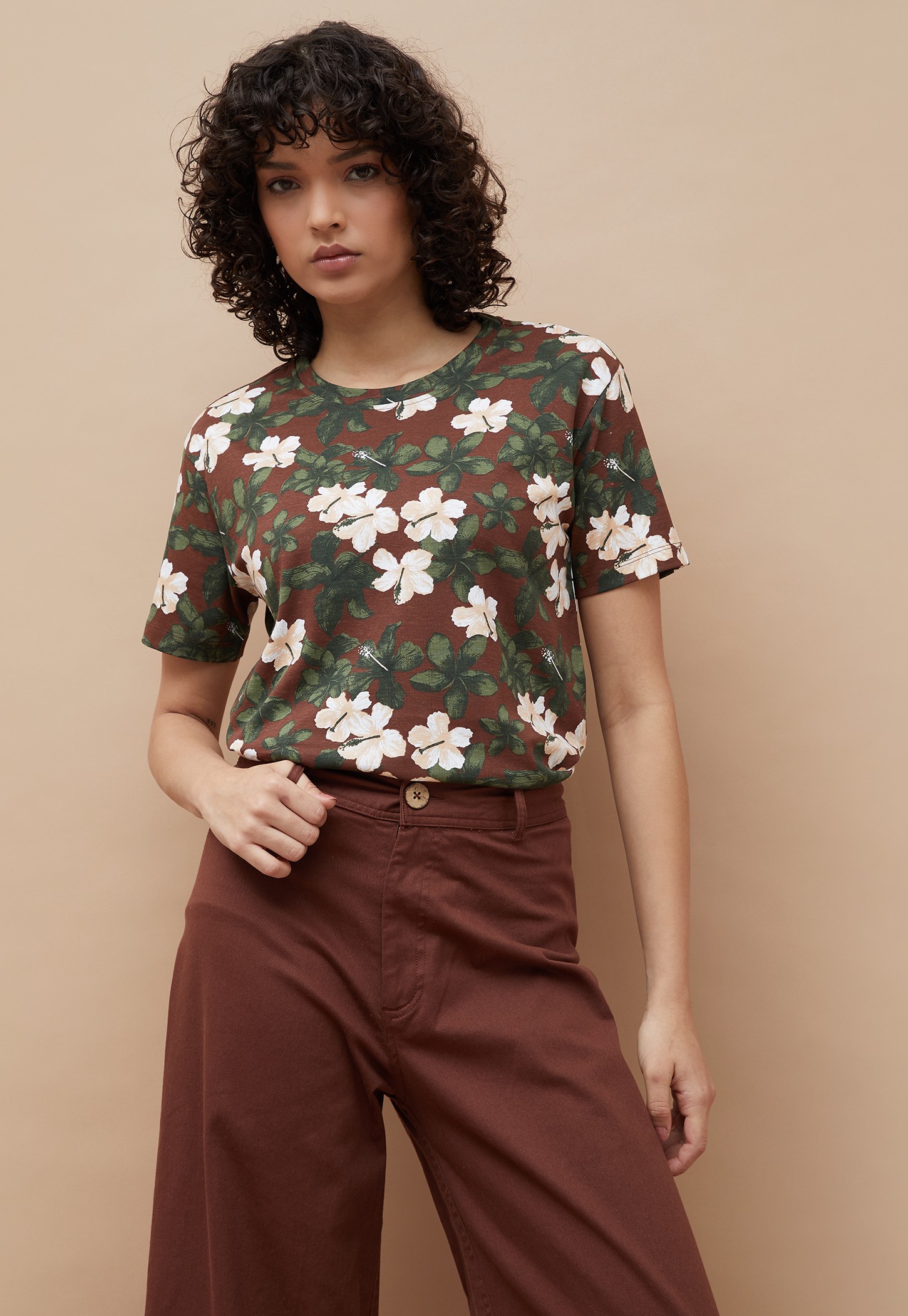 COLOUR ME Floral Print Top-picture-27