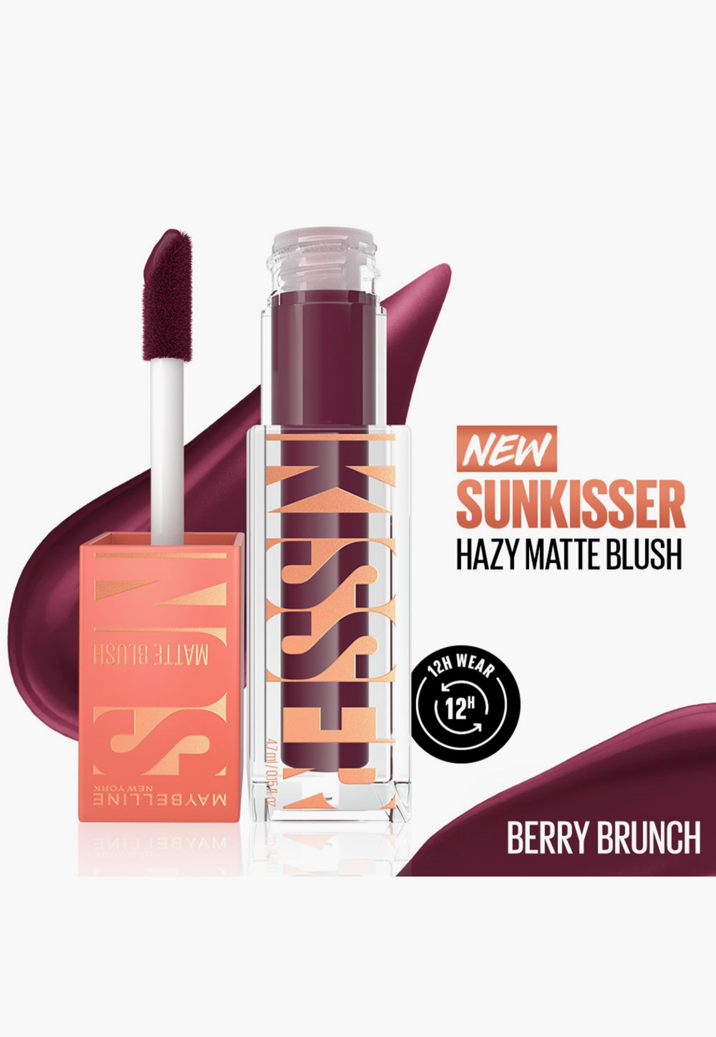 MAYBELLINE NEW YORK Sunkisser Hazy Matte Blush - Berry Brunch 33 - 4.7ml-picture-28