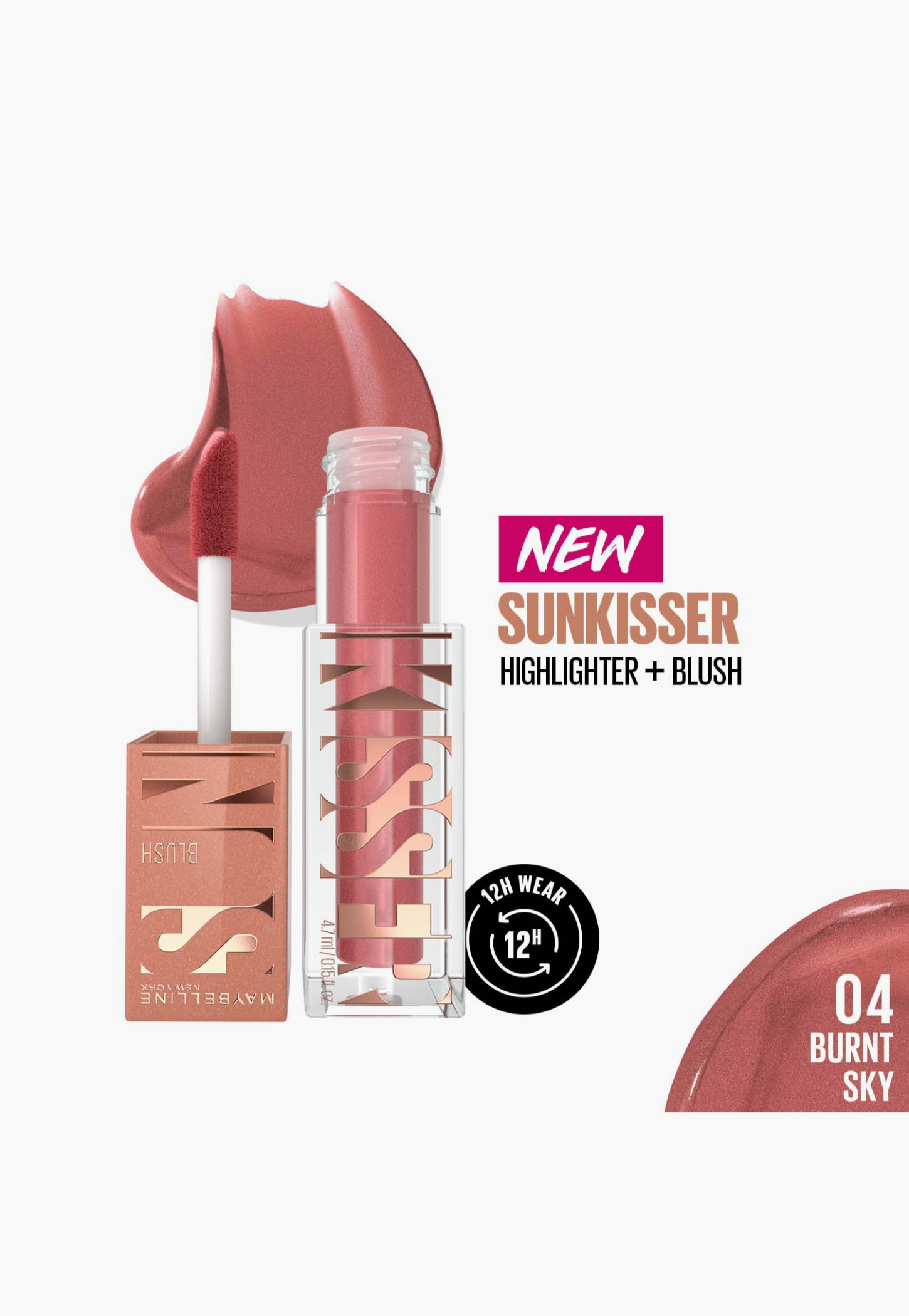 MAYBELLINE NEW YORK Sunkisser Highlighter + Blush - Burnt Sky - 4.7g-picture-23