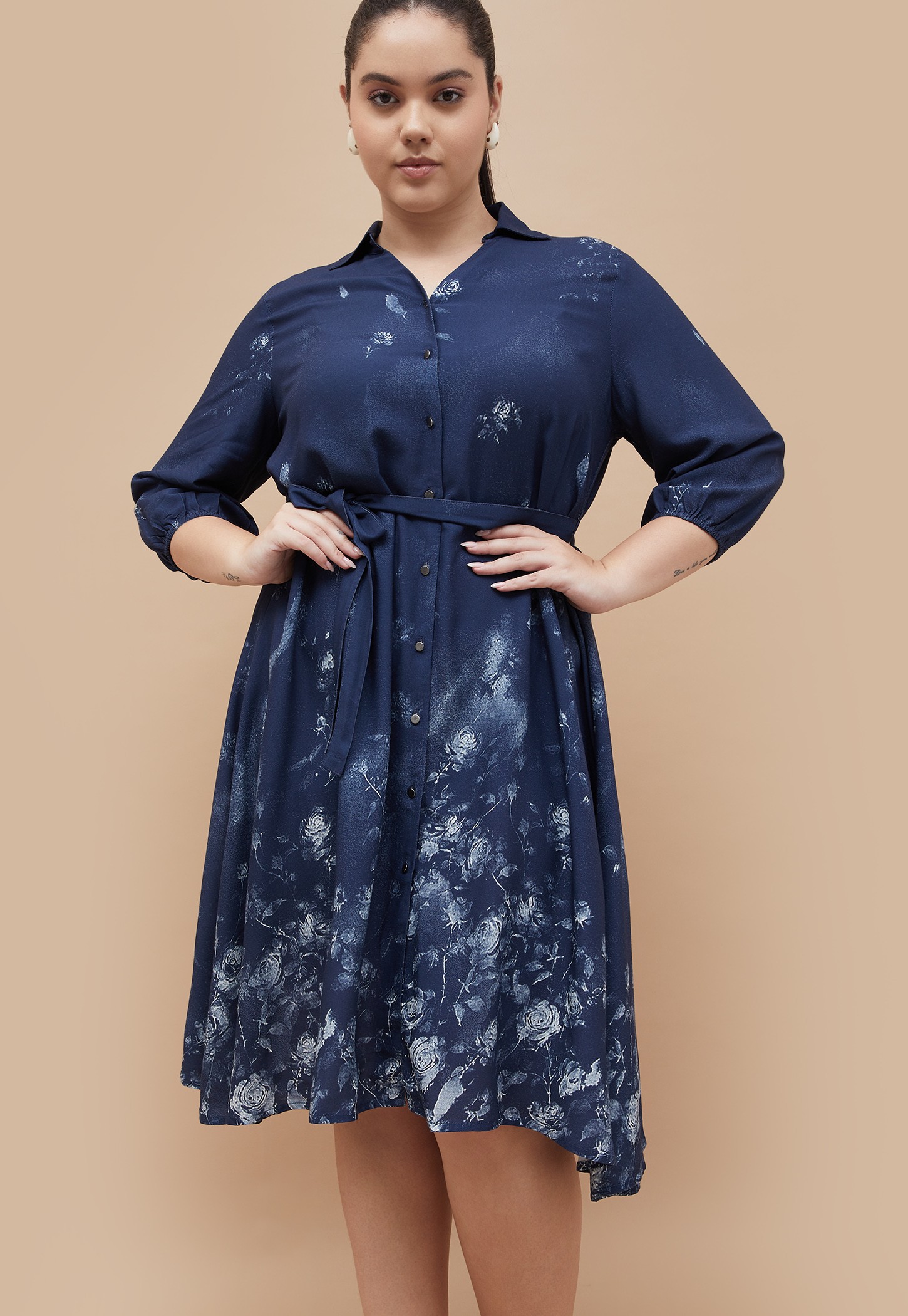 NEXUS Printed Shirt Dress-picture-12