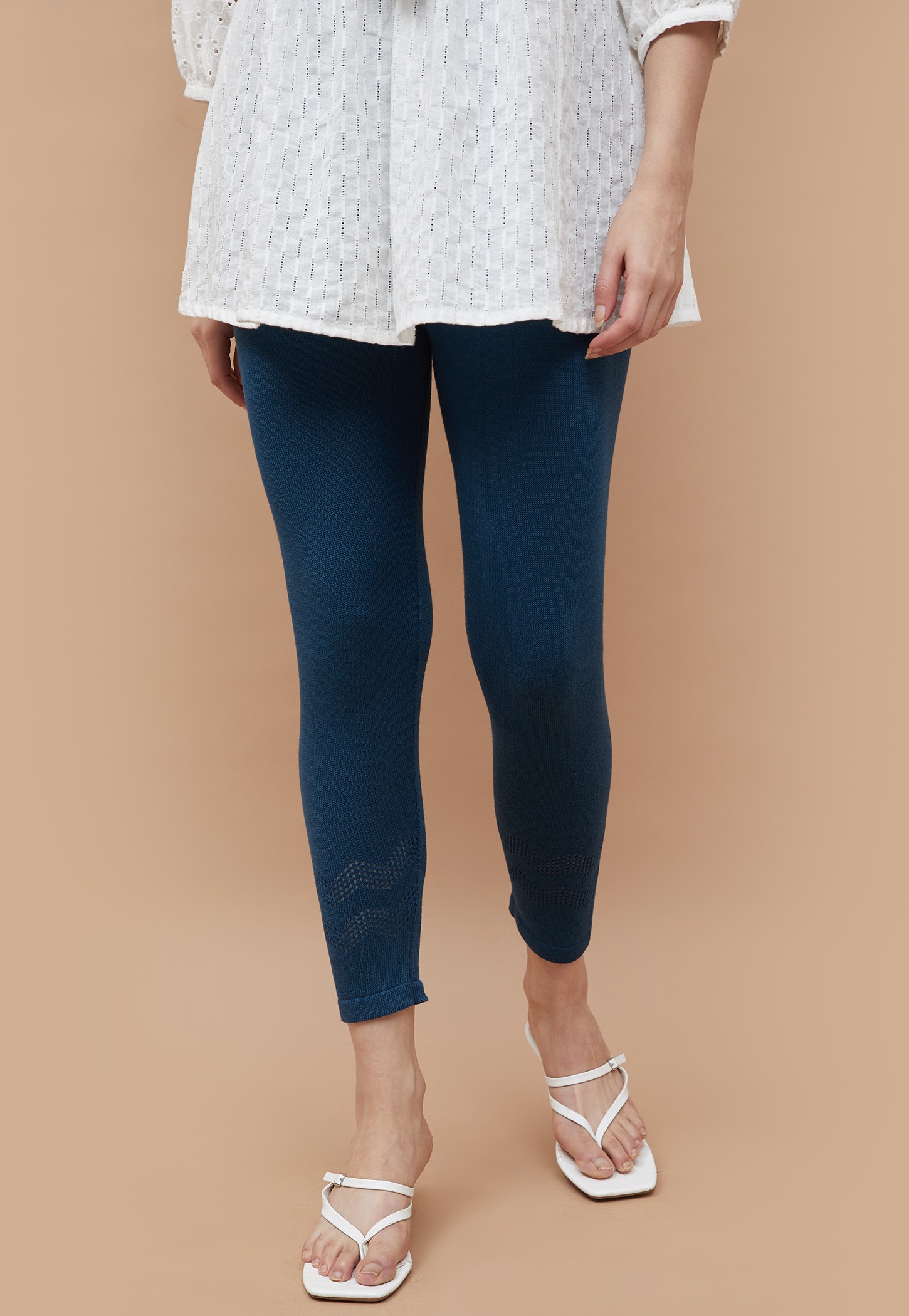 MELANGE Knitted Leggings-picture-29