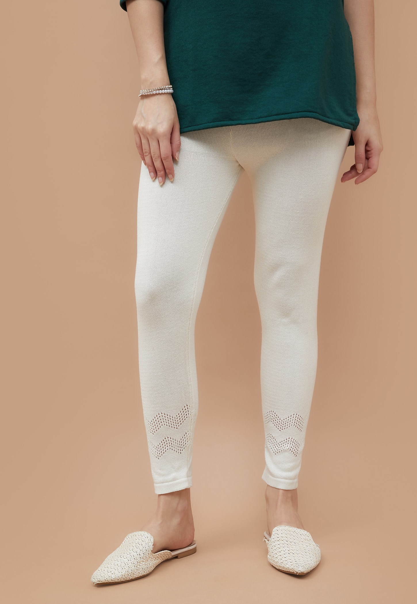 MELANGE Knitted Leggings-picture-11