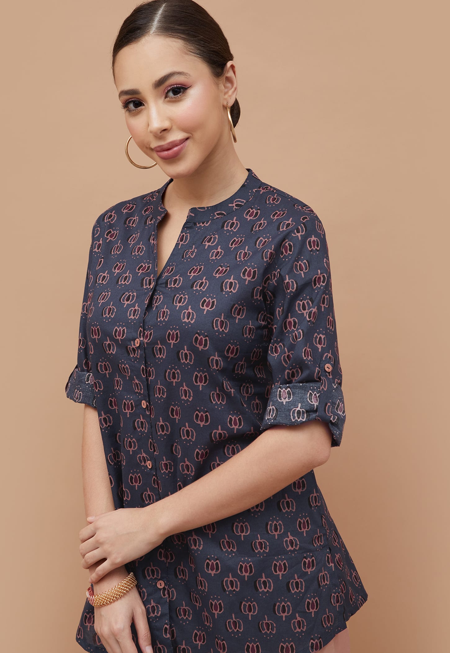 MELANGE Ethnic Motif Straight Kurti-picture-44