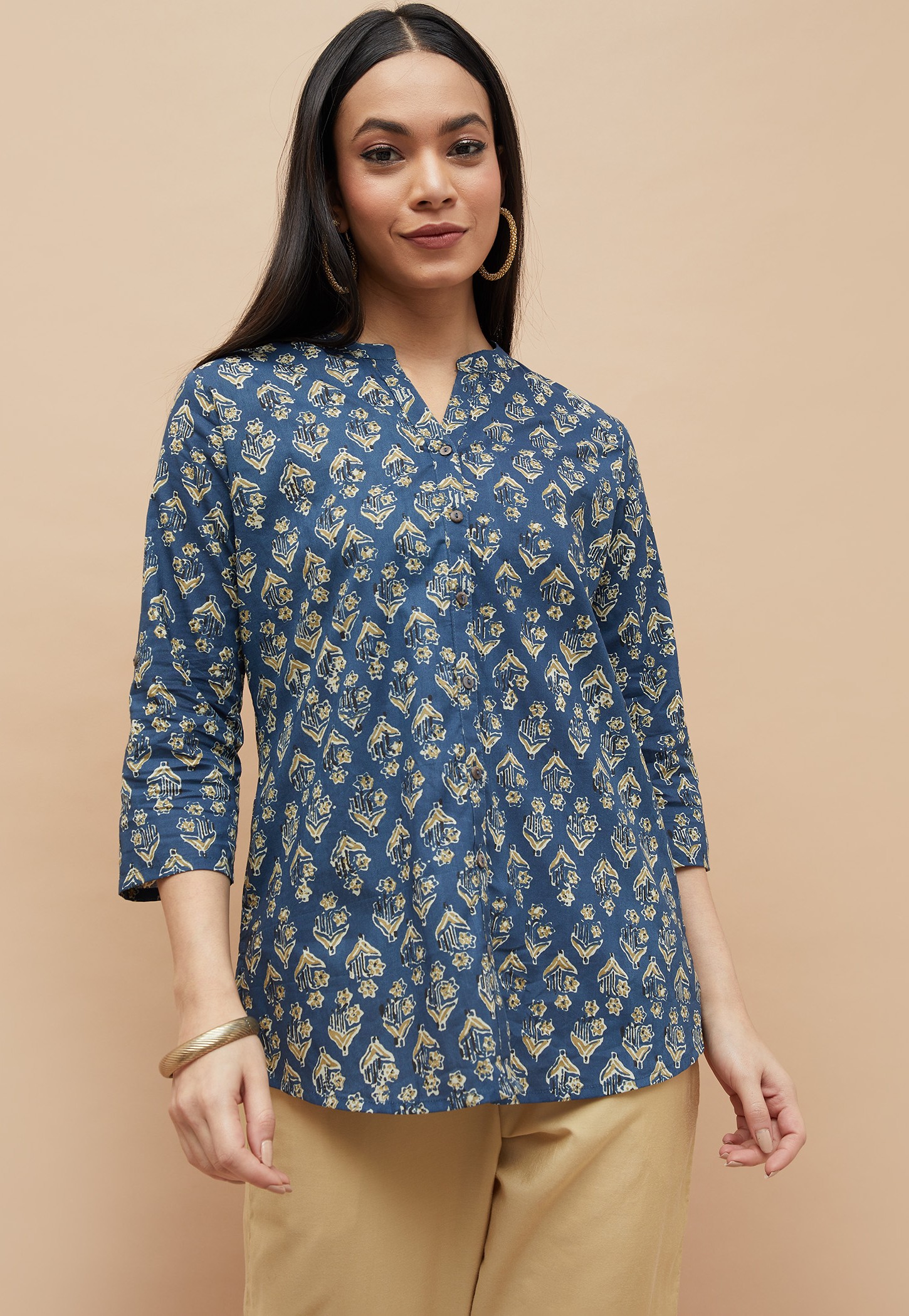 MELANGE Ethnic Motif Straight Kurti-picture-48