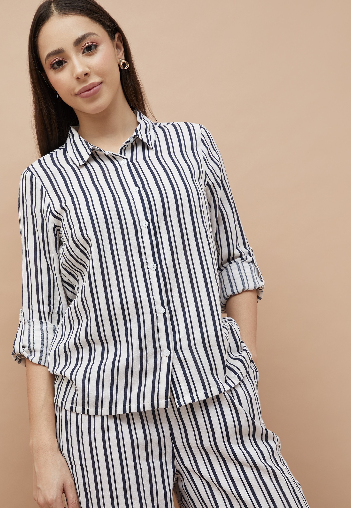 FAME FOREVER Striped Shirt-picture-20