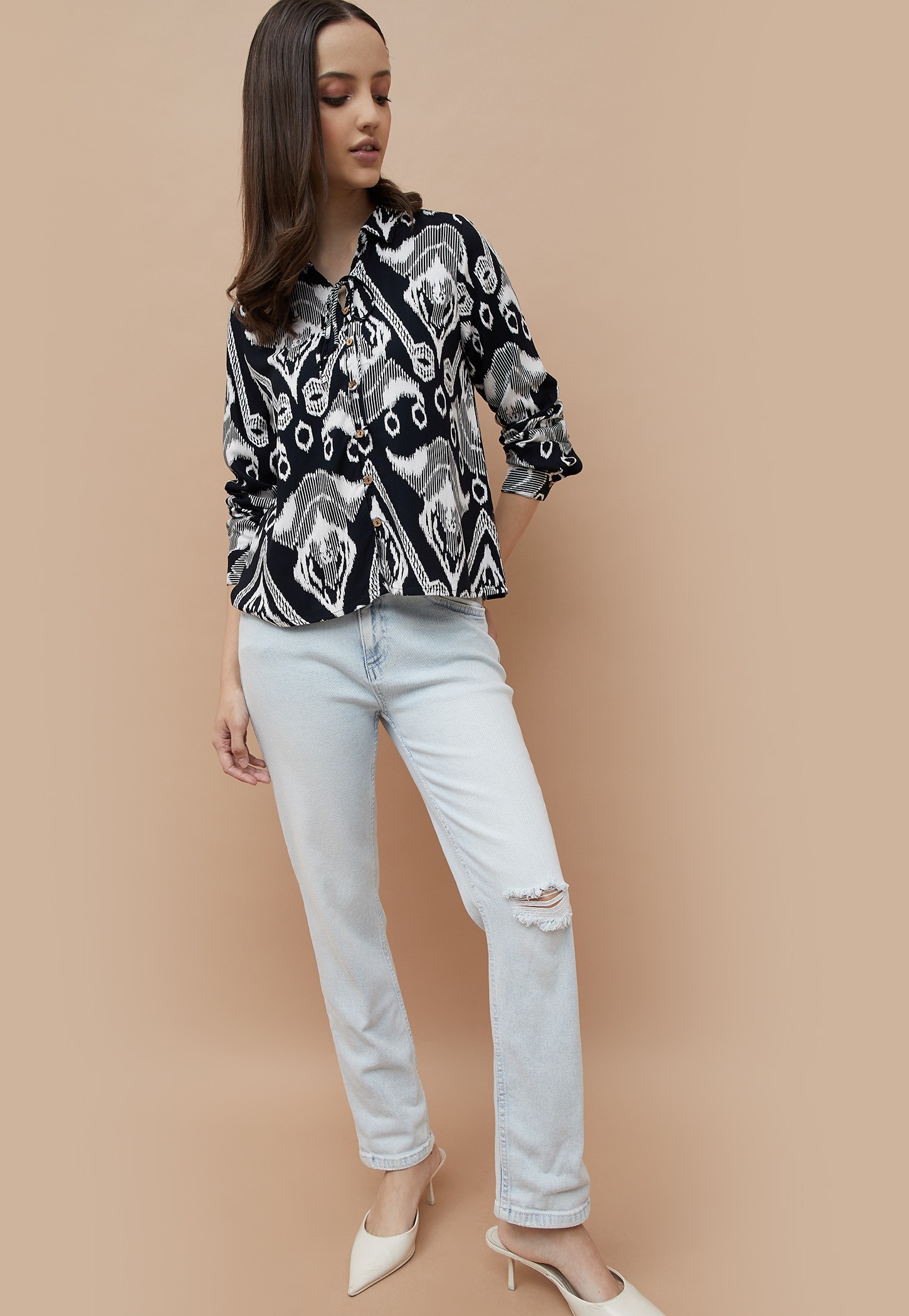 FAME FOREVER Printed Shirt Style Top-picture-27