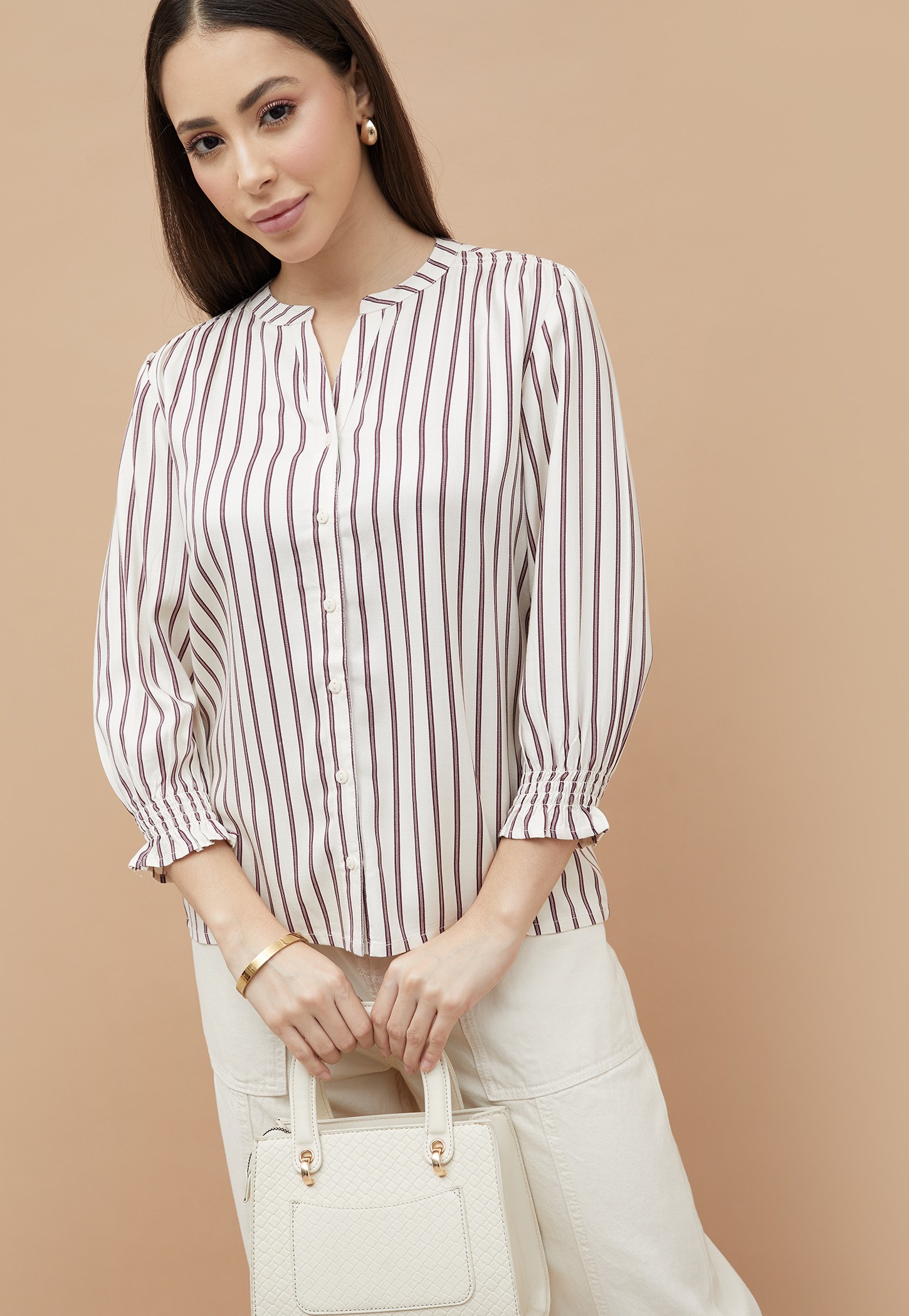 FAME FOREVER Striped Top-picture-33