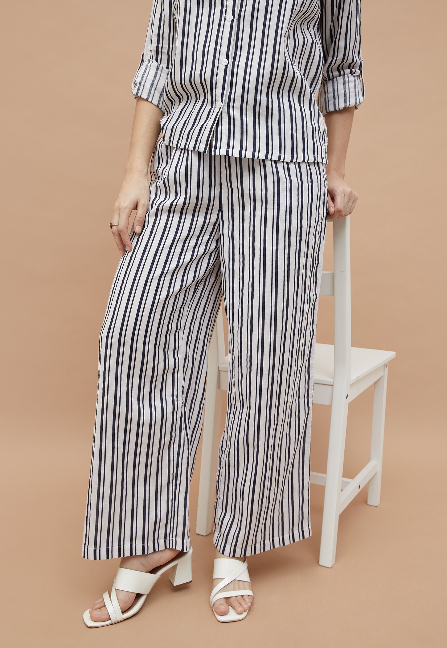 FAME FOREVER Striped Trousers-picture-49