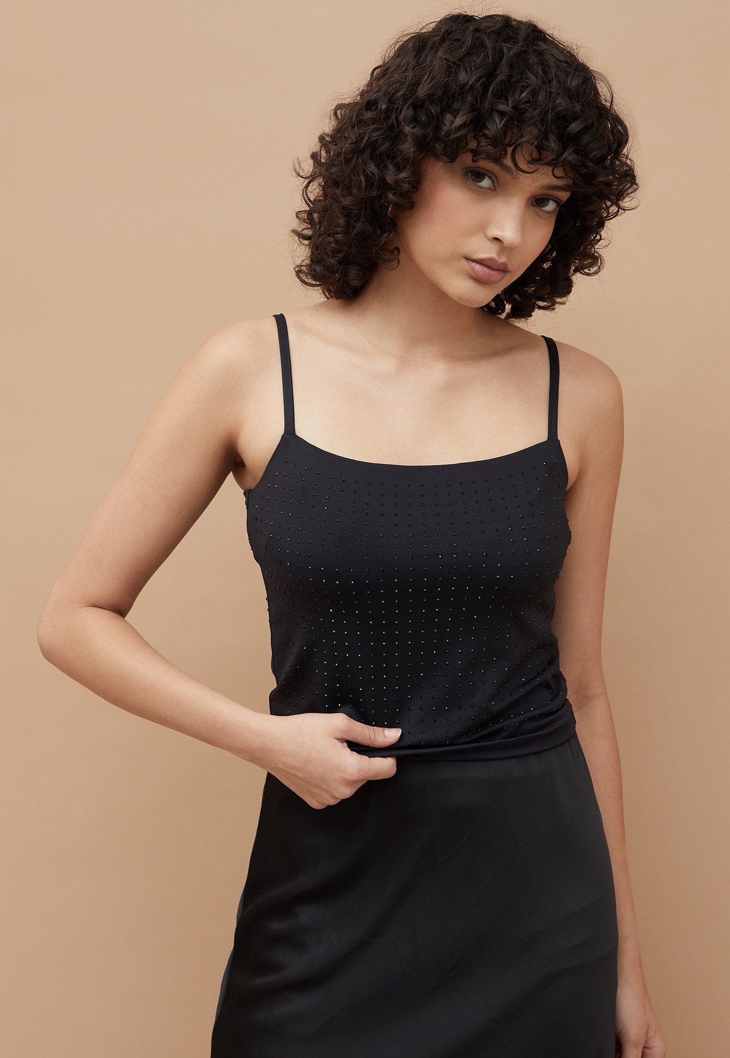 GINGER Embellished Crop Top-image-7