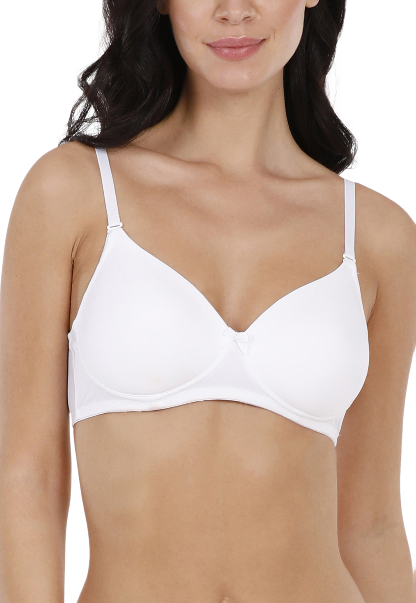 AMANTE Solid Padded Non-Wired Seamless T-Shirt Bra-picture-19