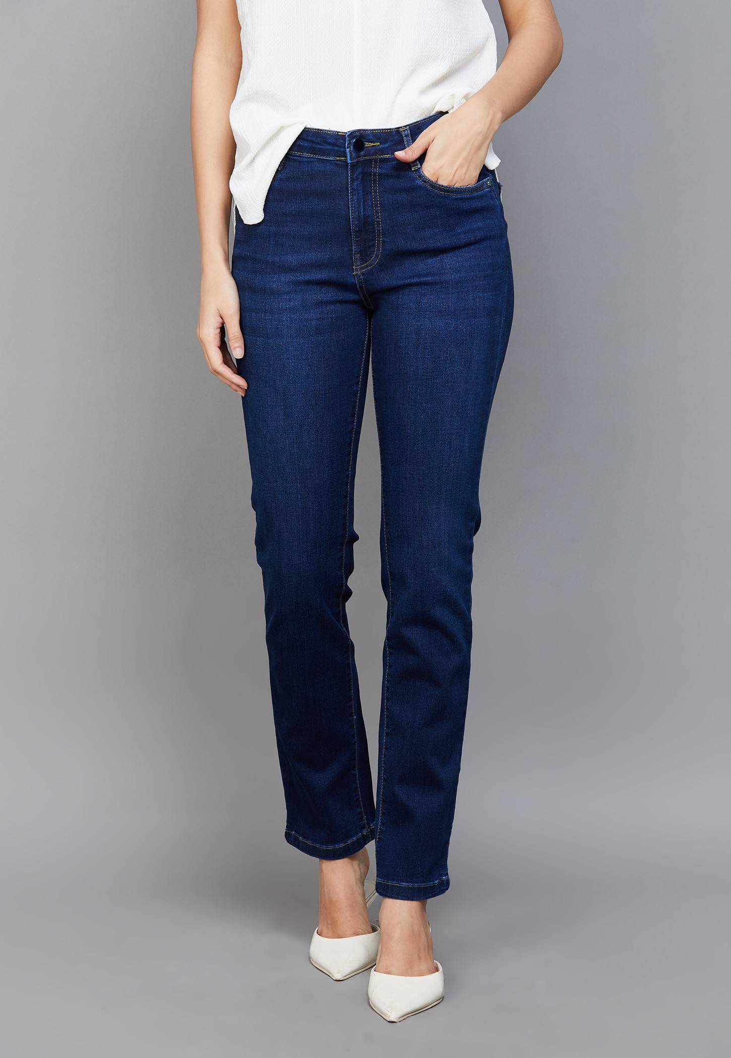 KRAUS Washed Slim Straight Jeans-picture-48