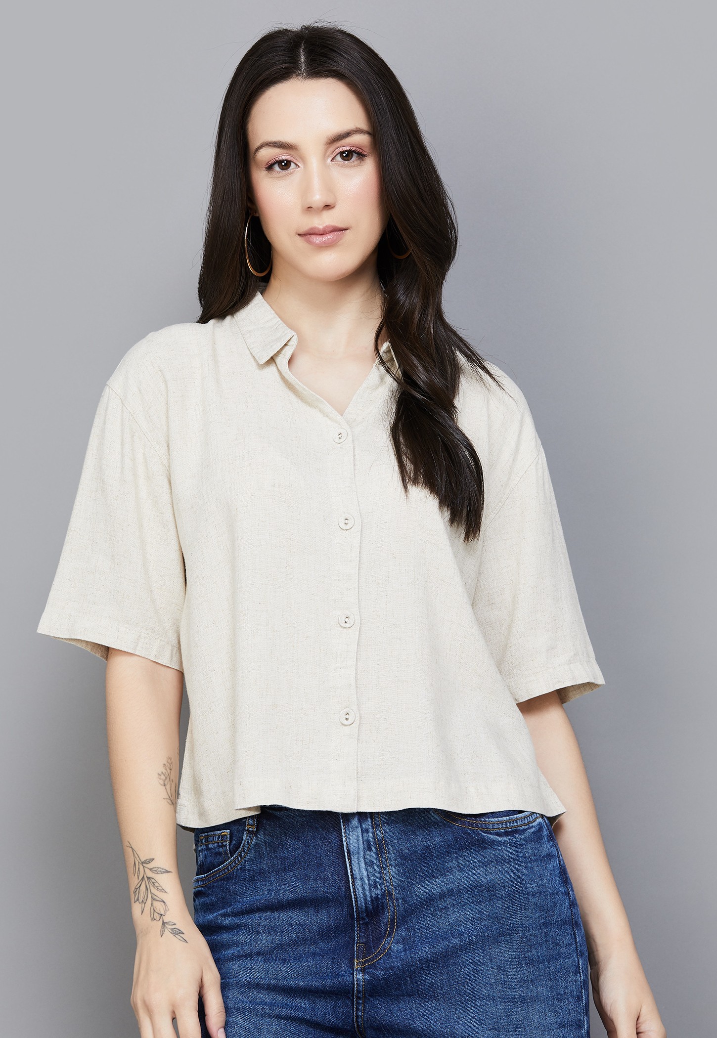 KRAUS Solid Slim Fit Shirt-image-6