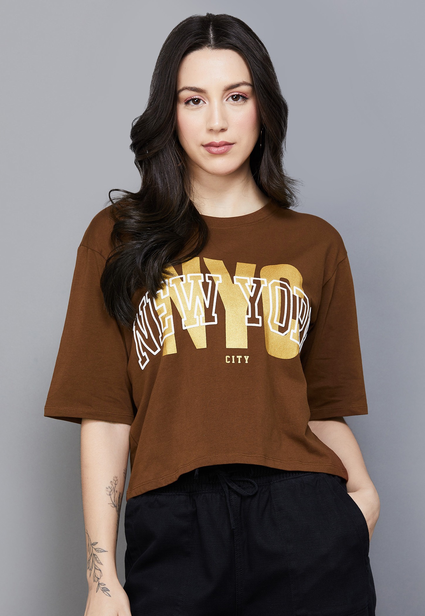 KRAUS Typographic Print T-shirt-picture-21