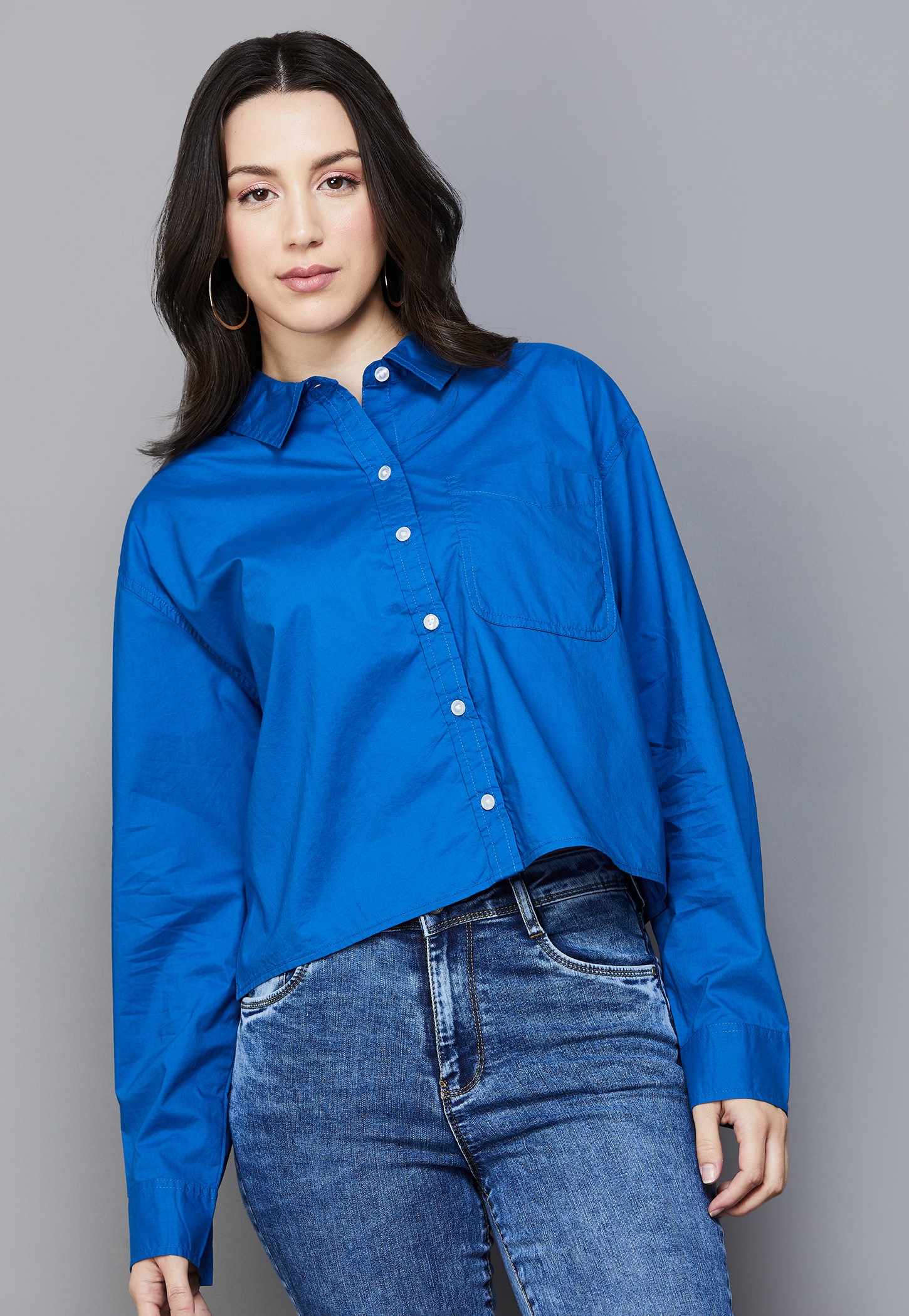 AMERICAN EAGLE Solid Shirt-picture-12