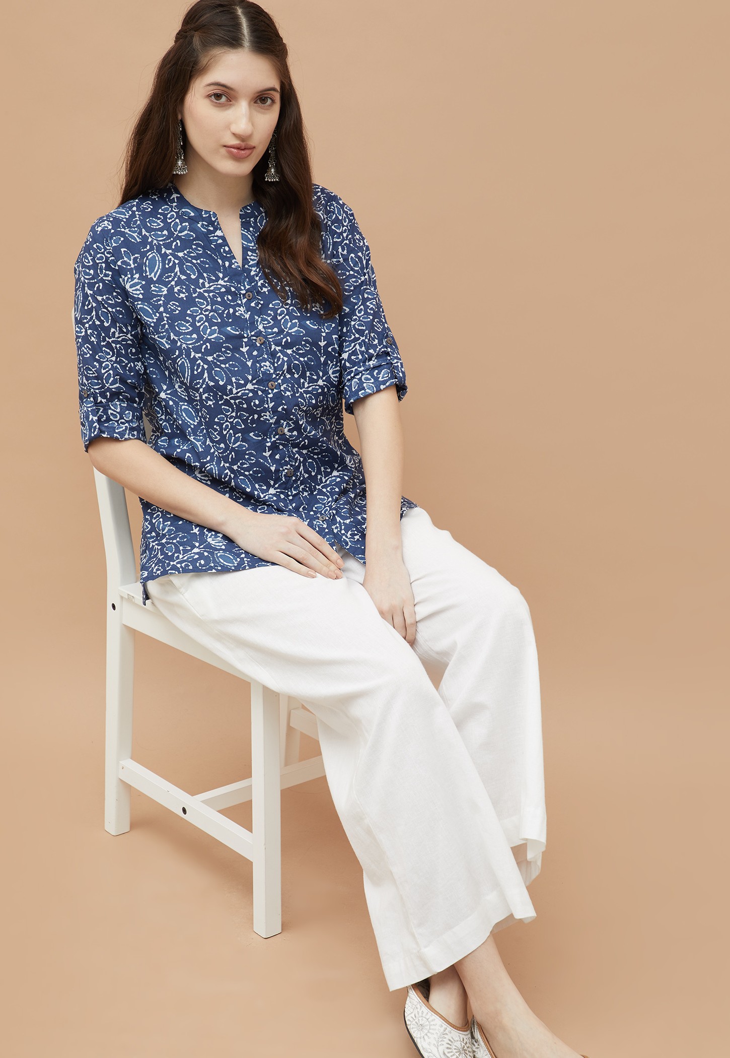MELANGE Printed Straight Kurti-picture-21