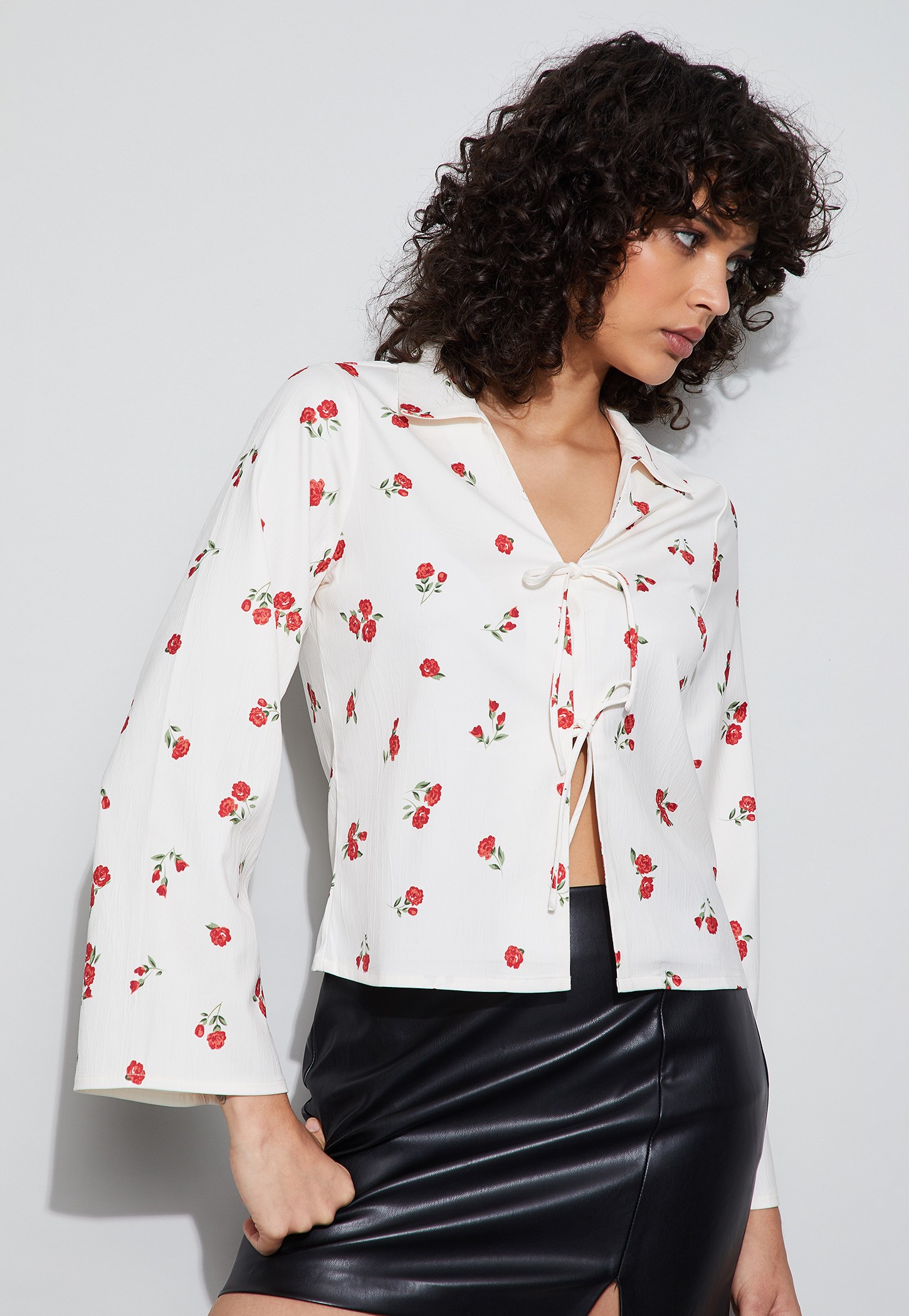 GINGER Floral Print Top-picture-42
