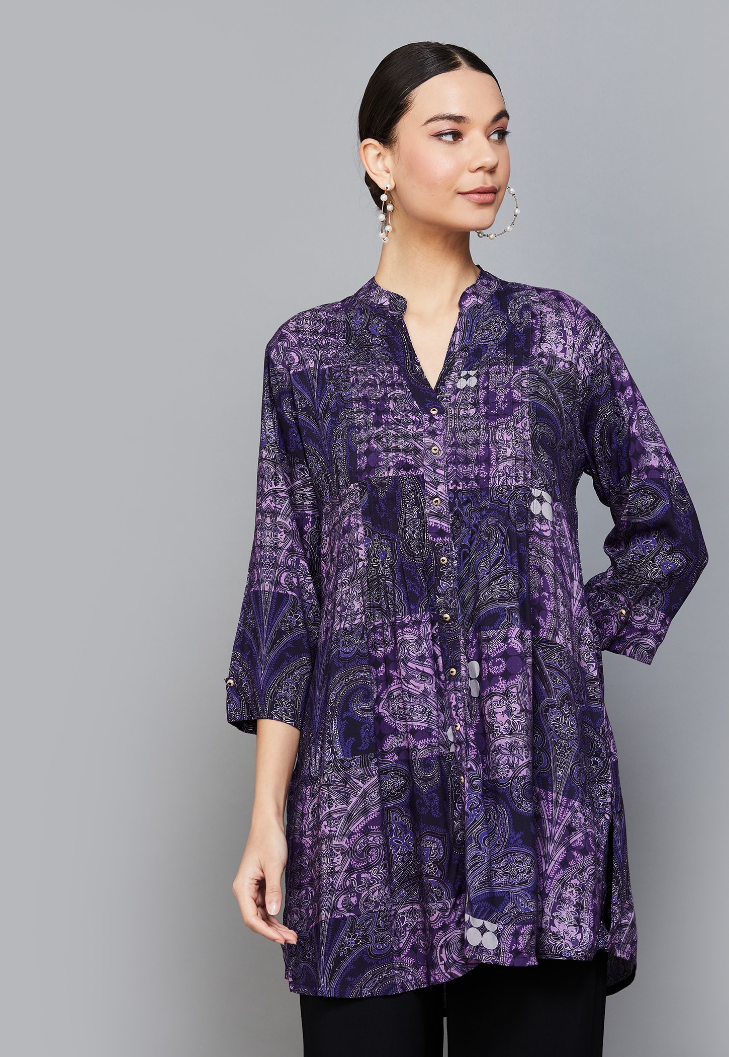 BIBA Paisley Print Tunic-picture-11