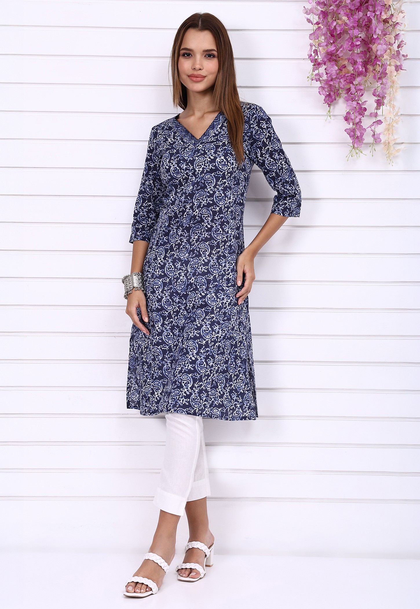 AURELIA Printed Straight Kurta-picture-33