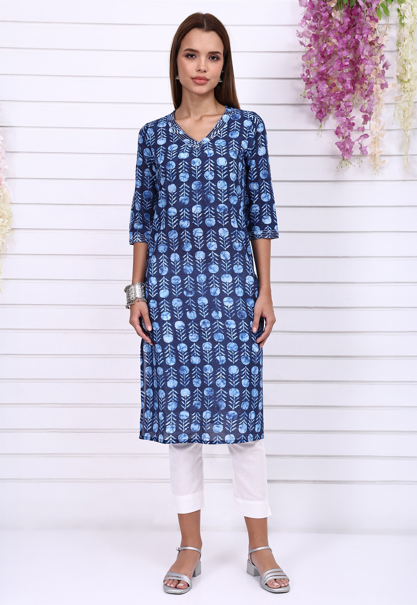 AURELIA Printed Staright Kurta-image-22