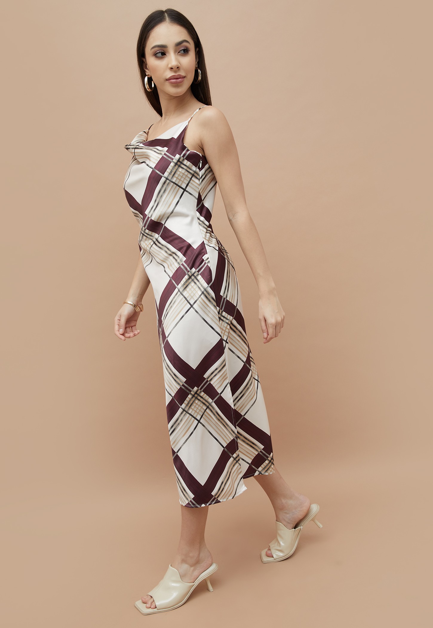 CODE Printed Midi Dress-picture-55