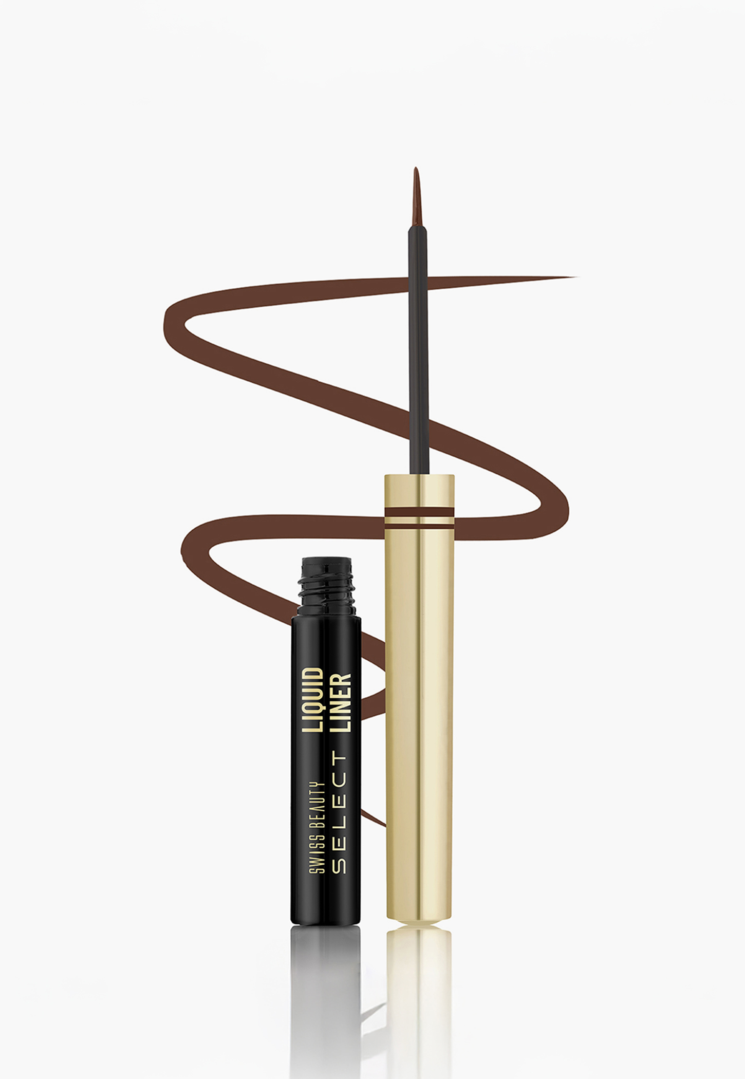 SWISS BEAUTY Select Here To Stay Liquid Eyeliner - 03 Mood Brown - 3ml-picture-26