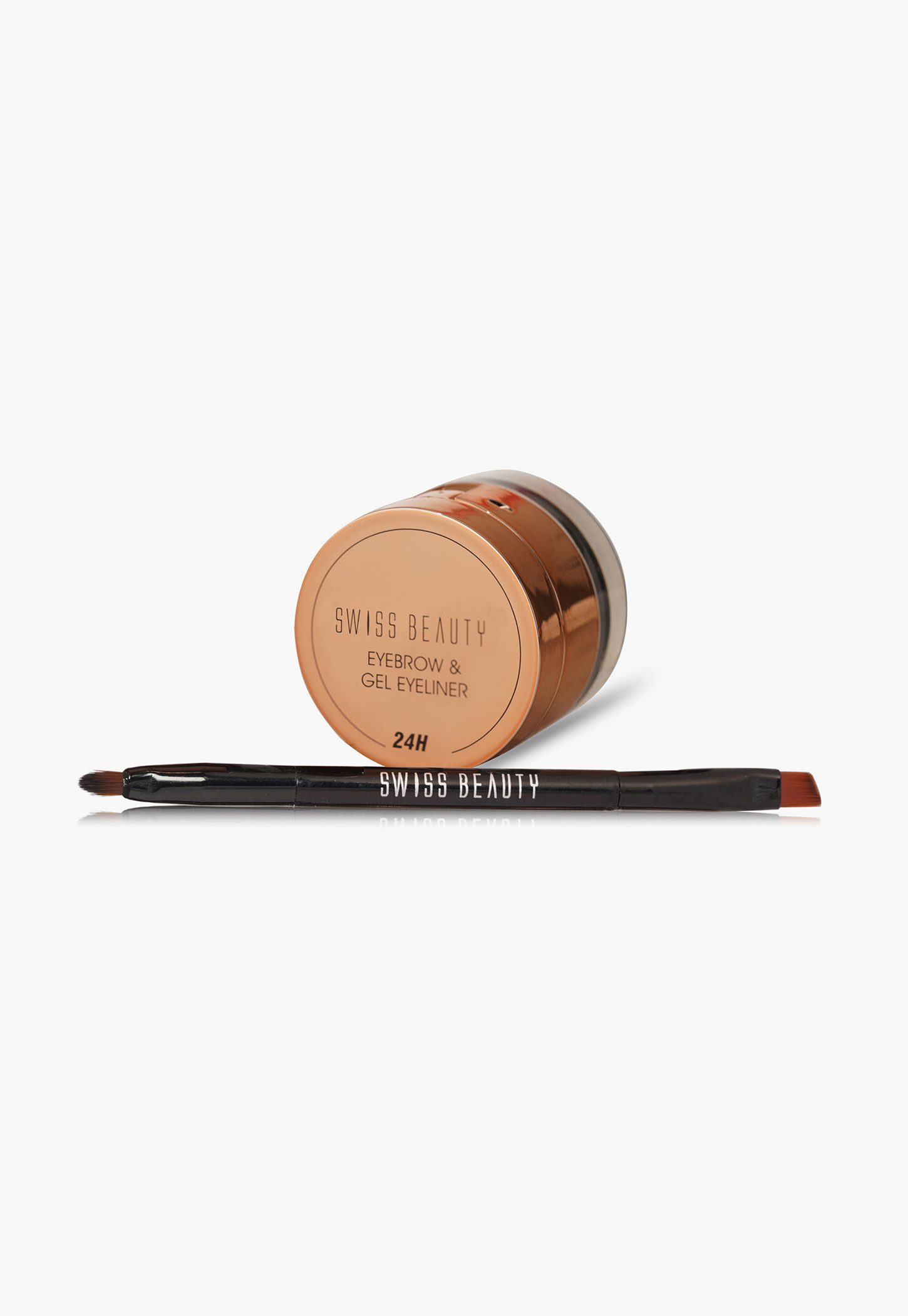 SWISS BEAUTY 2 In 1 Eyebrow & Gel Eyeliner - Black - 7gm-picture-21