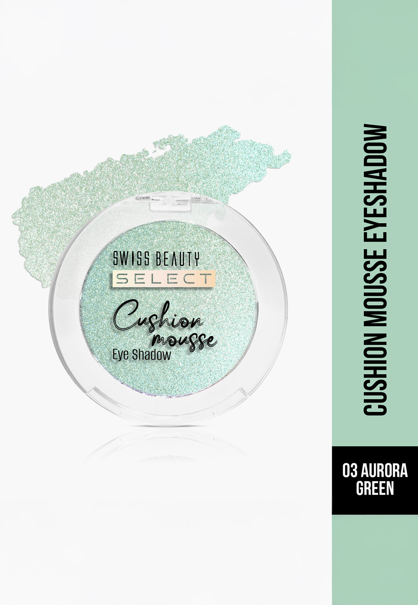 SWISS BEAUTY Select Cushion Mousse Eyeshadow - Aurora Green - 2g-image-21