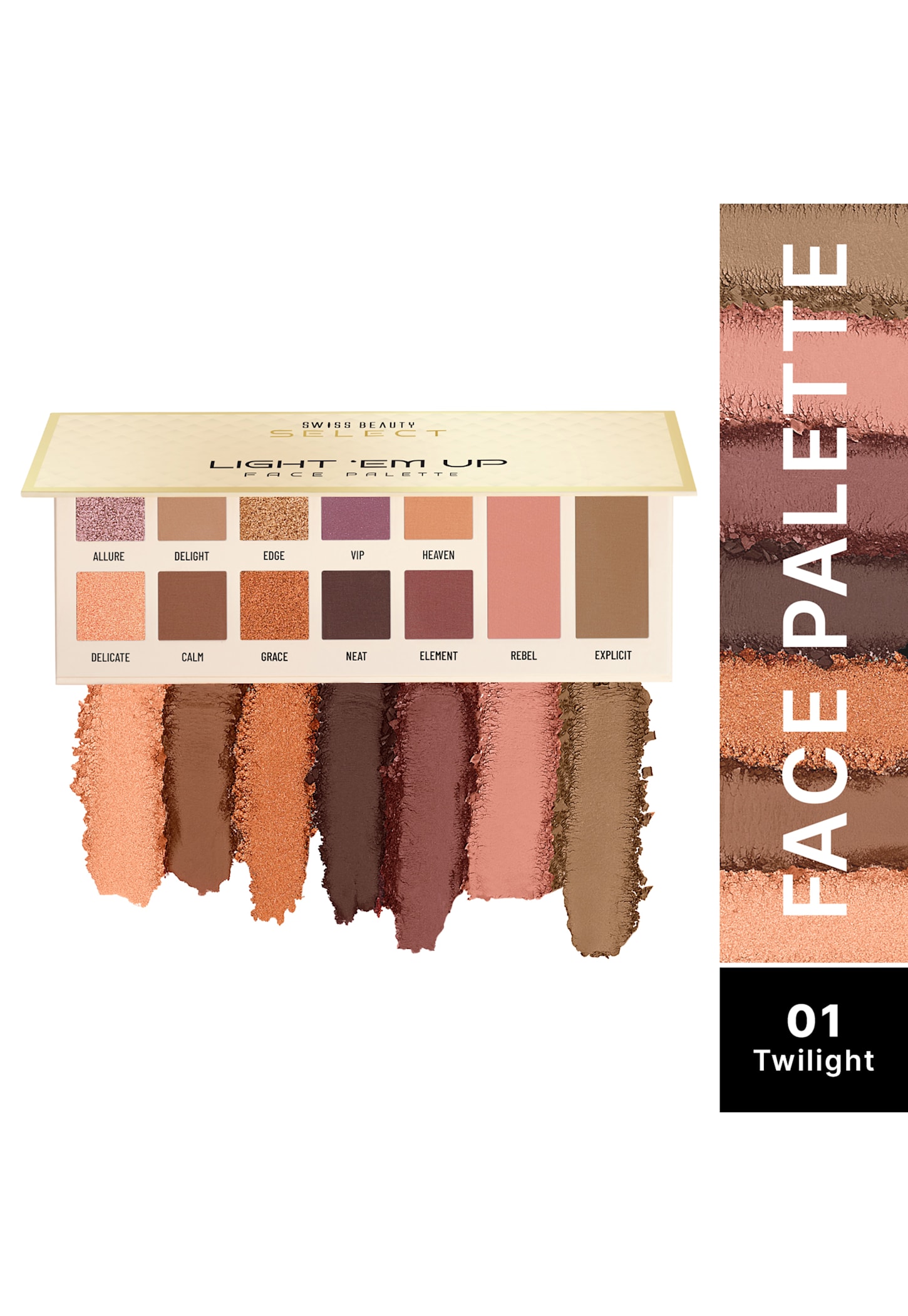 SWISS BEAUTY Select Light Em Up Face Palette - 20g-picture-31