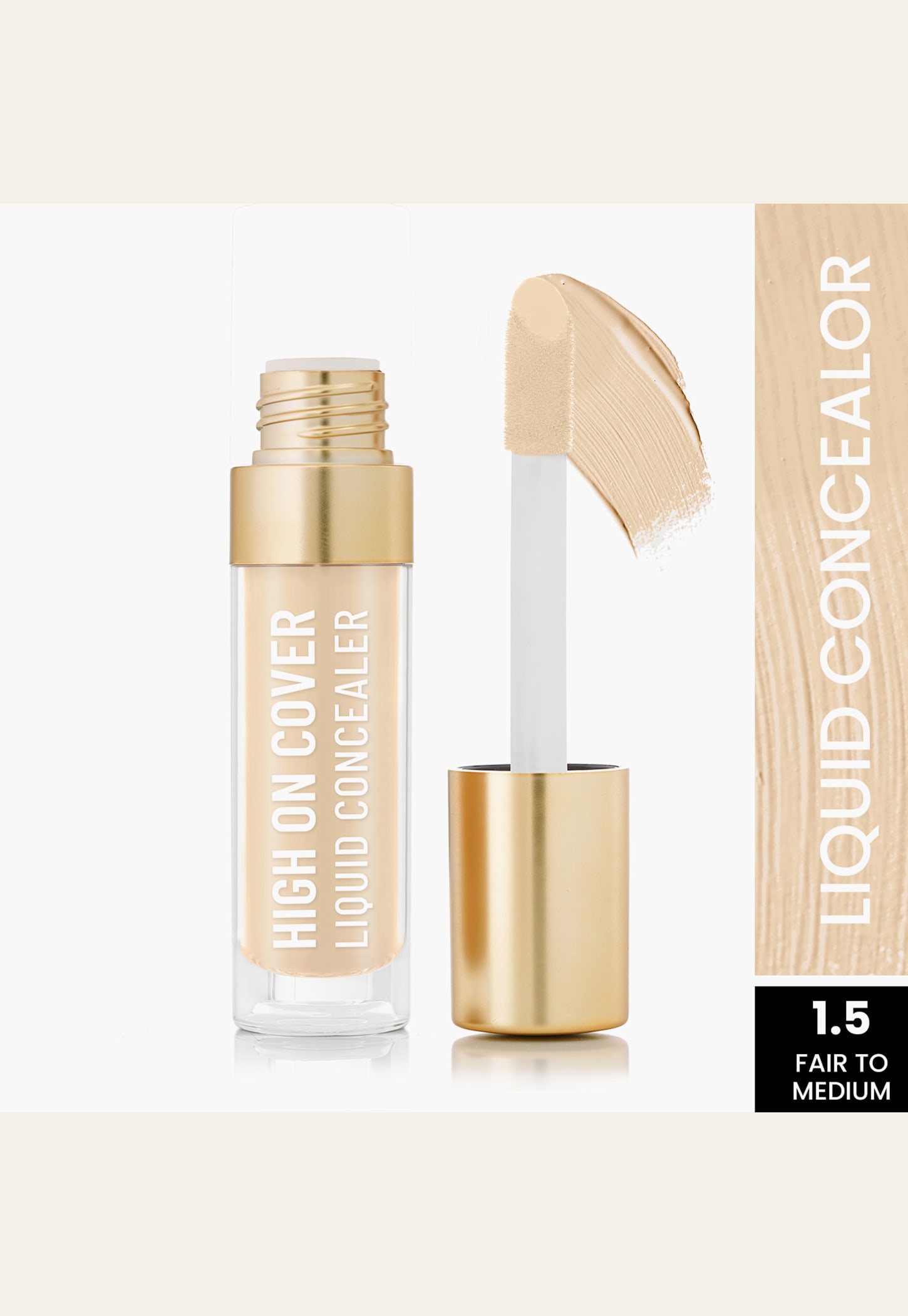 SWISS BEAUTY Select High On Cover Liquid Concealer - 1.5 Fair to Medium - 5.5ml-picture-33