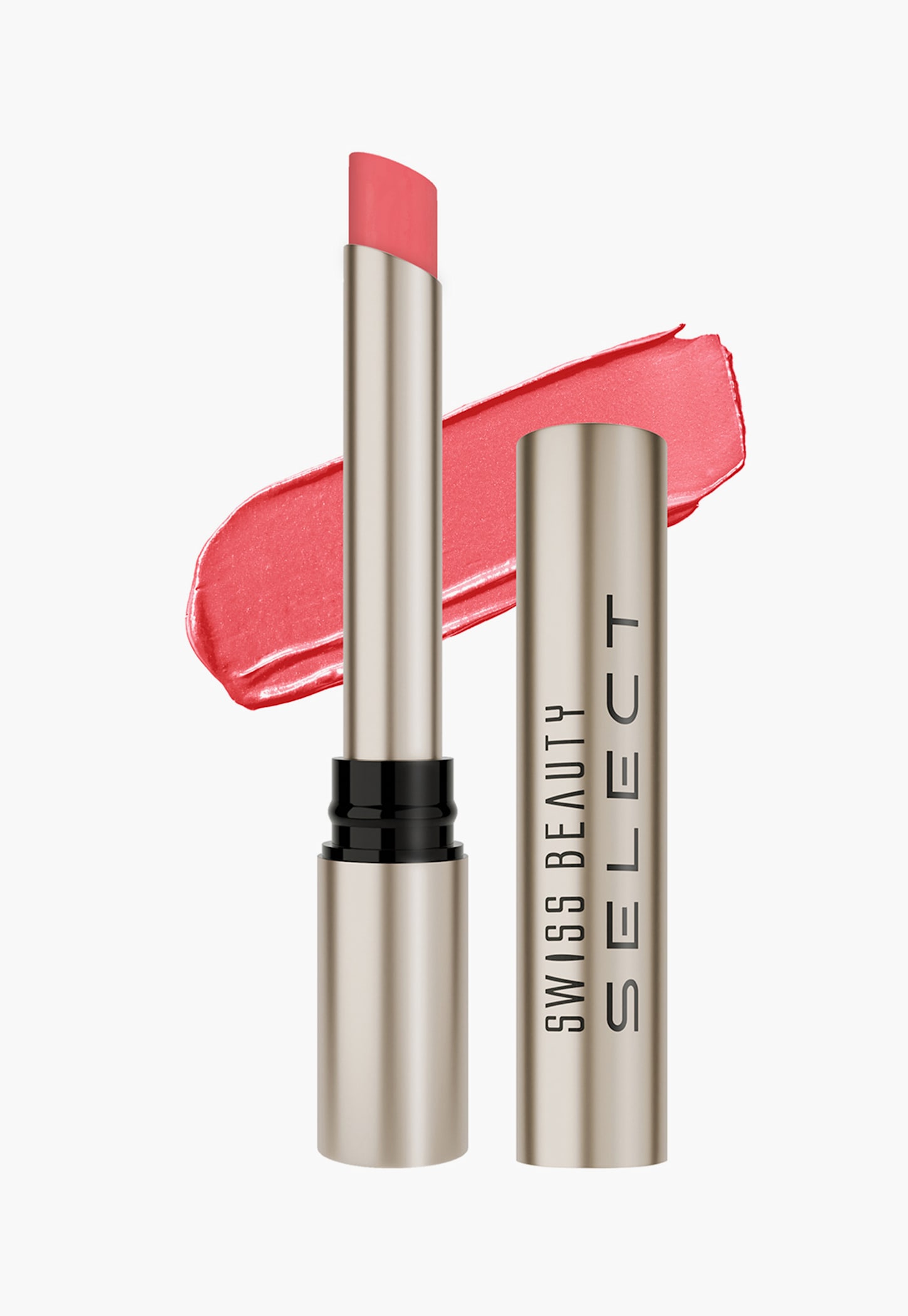 SWISS BEAUTY Select High On Shine Lipstick- 11 Powerful Pink - 1g-picture-19