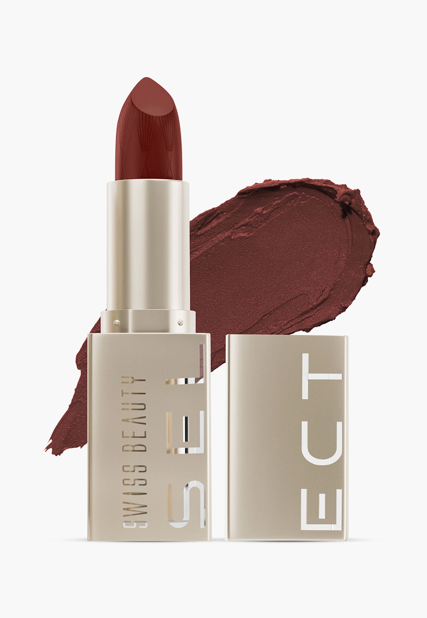 SWISS BEAUTY Creme Touch Lipstick - 09 Walnut Brown - 4g-picture-27