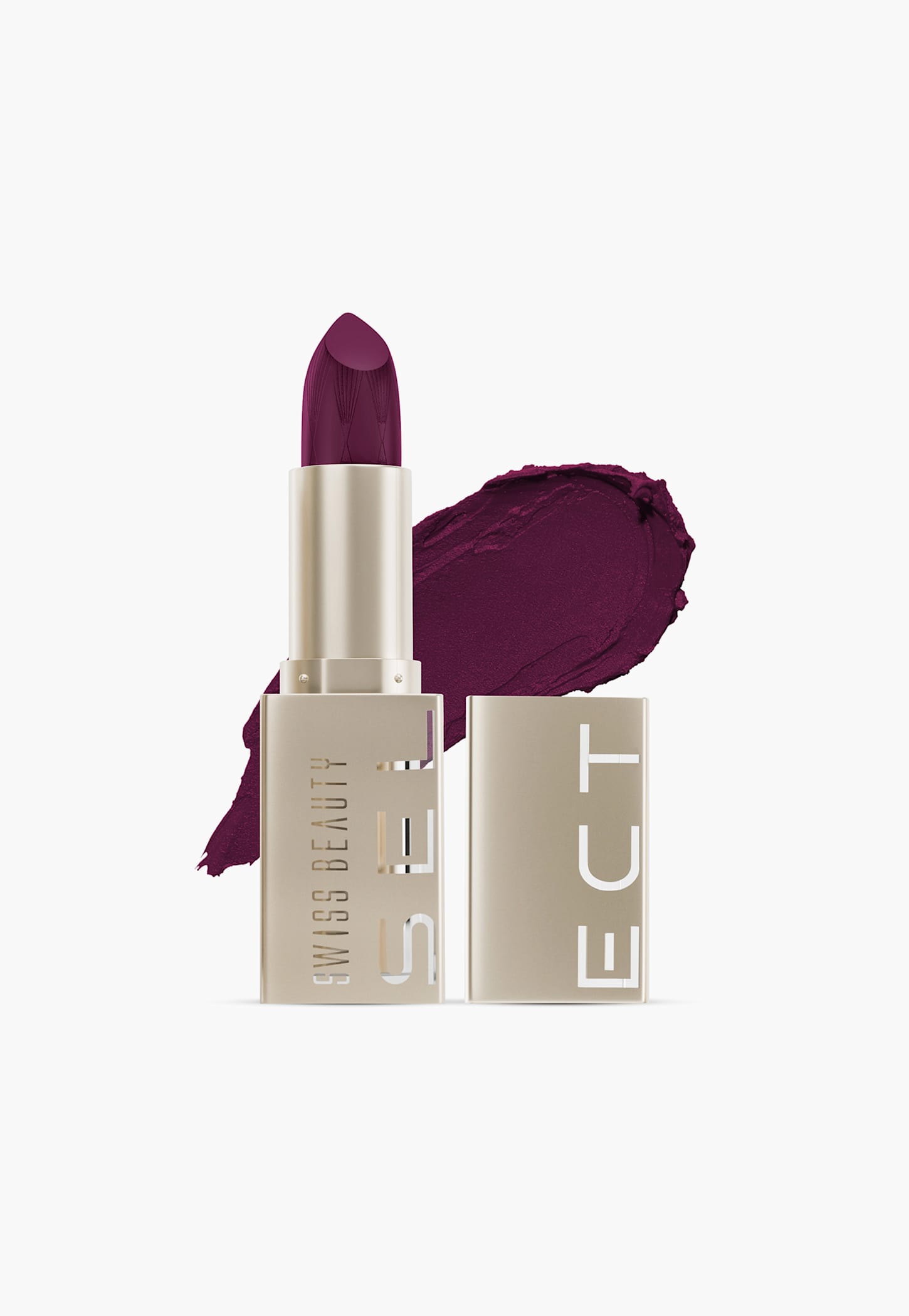 SWISS BEAUTY Creme Touch Lipstick - 12 Merlot Wine - 4g-image-15