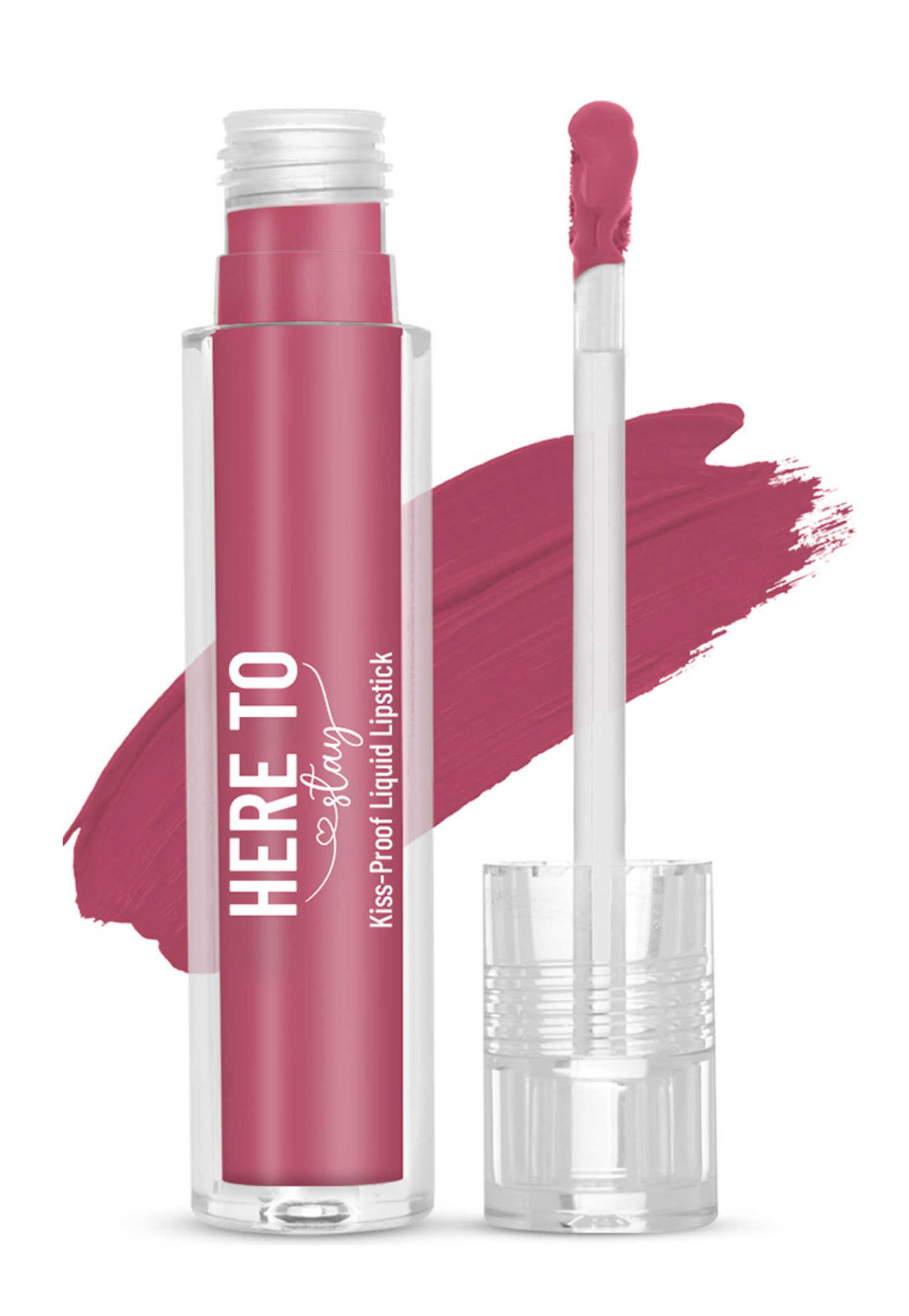 SWISS BEAUTY Here To Stay Liquid Lipstick - La Rose - 3ml-picture-12