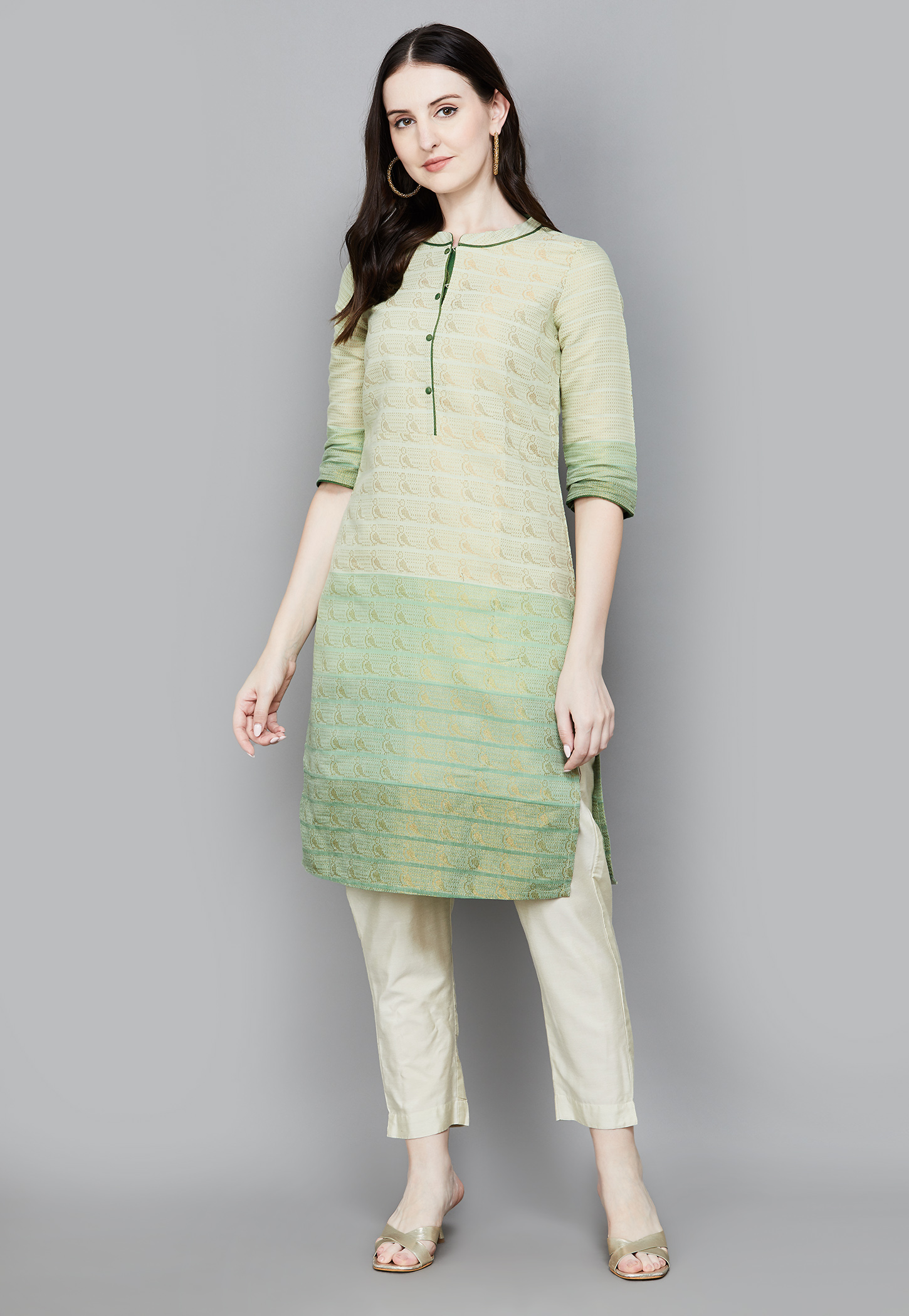 AURELIA Ethnic Motif Straight Kurta-picture-35