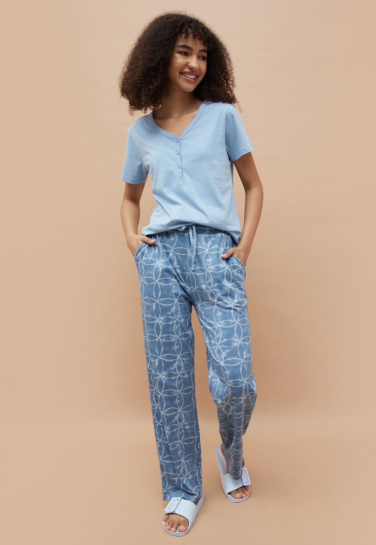 GINGER Printed T-shirt with Pyjama-image-6
