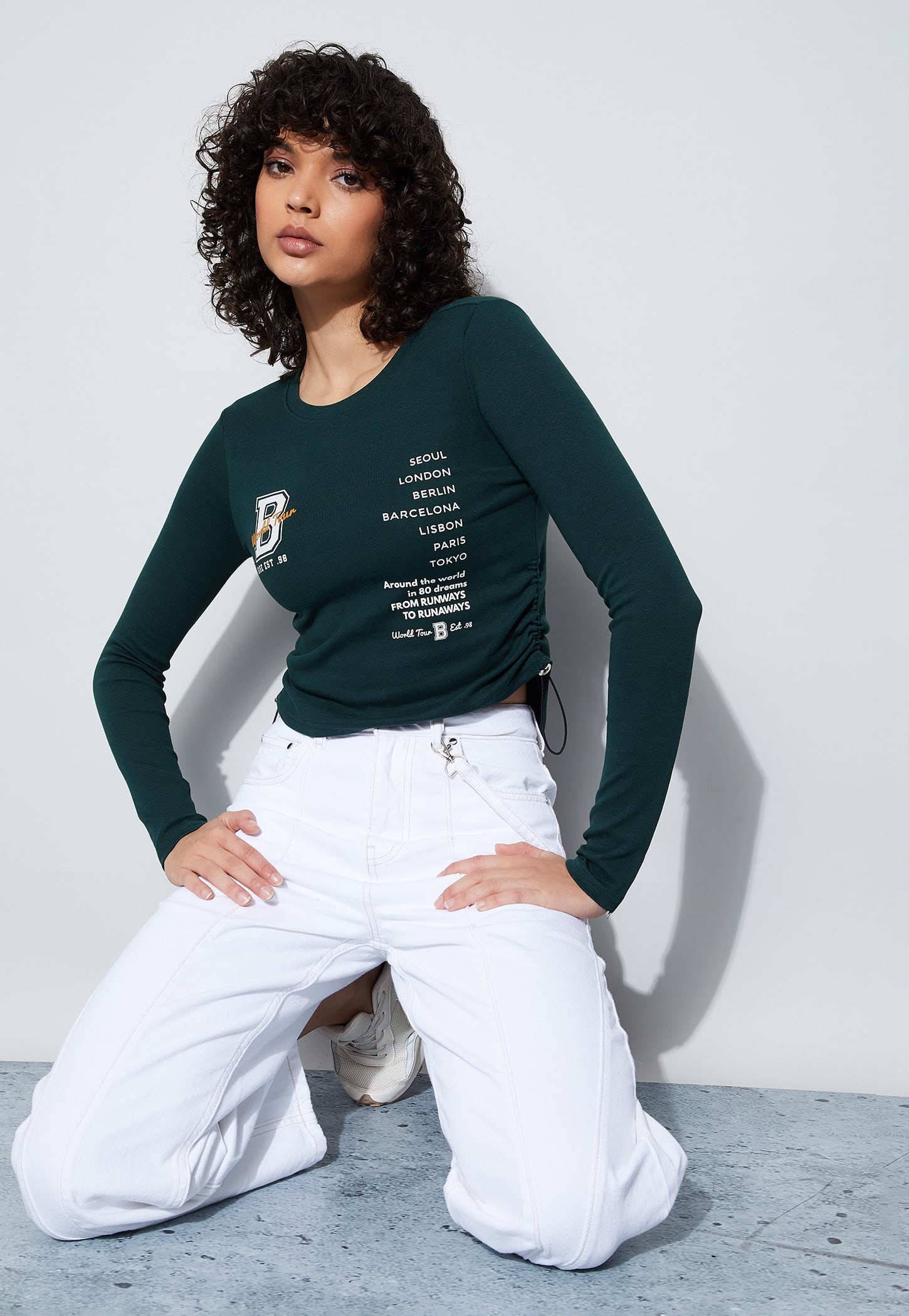 GINGER Typographic Print T-shirt-picture-53