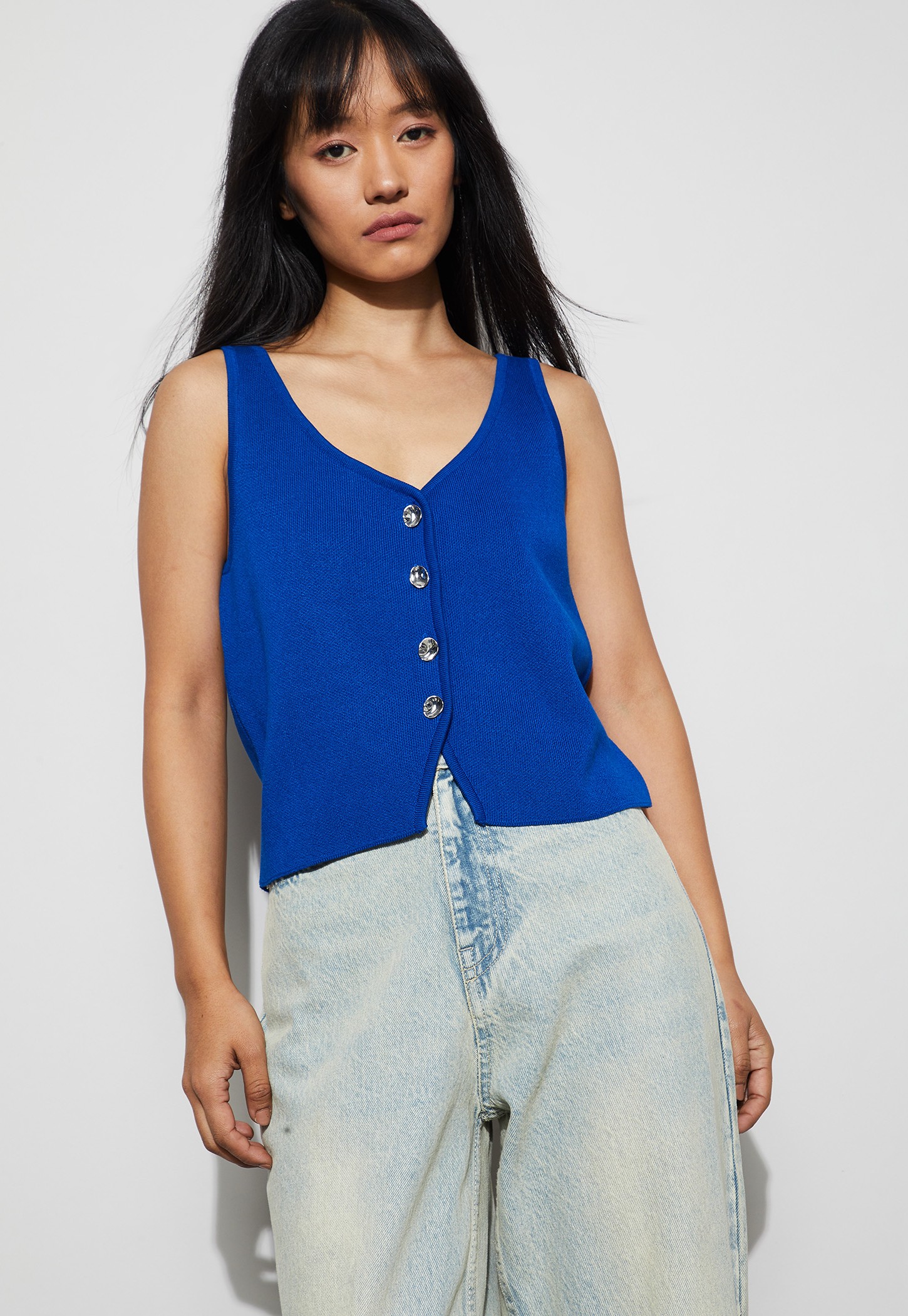 GINGER Knit Vest Top-image-48