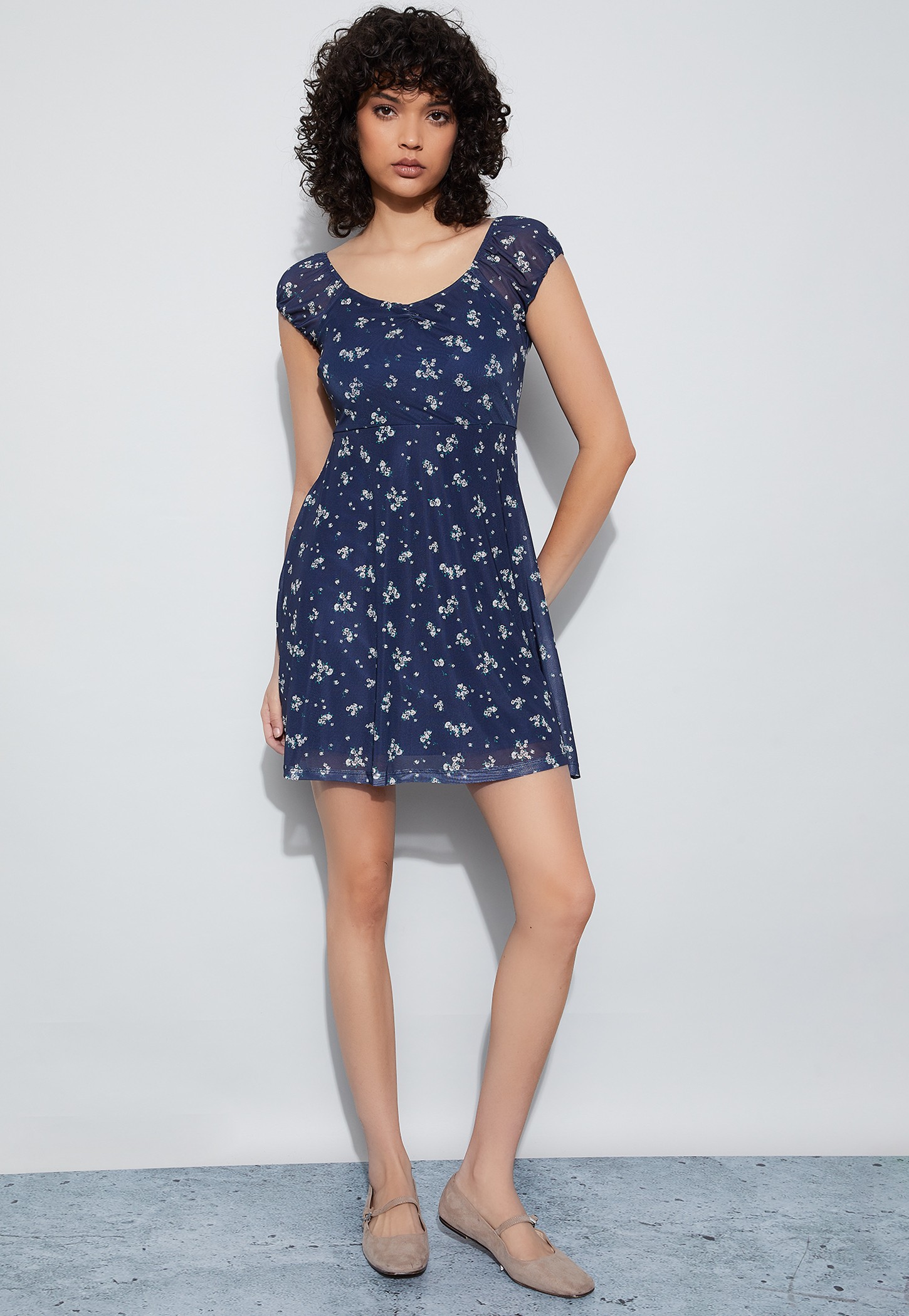 GINGER Floral Print Mini Dress-picture-18